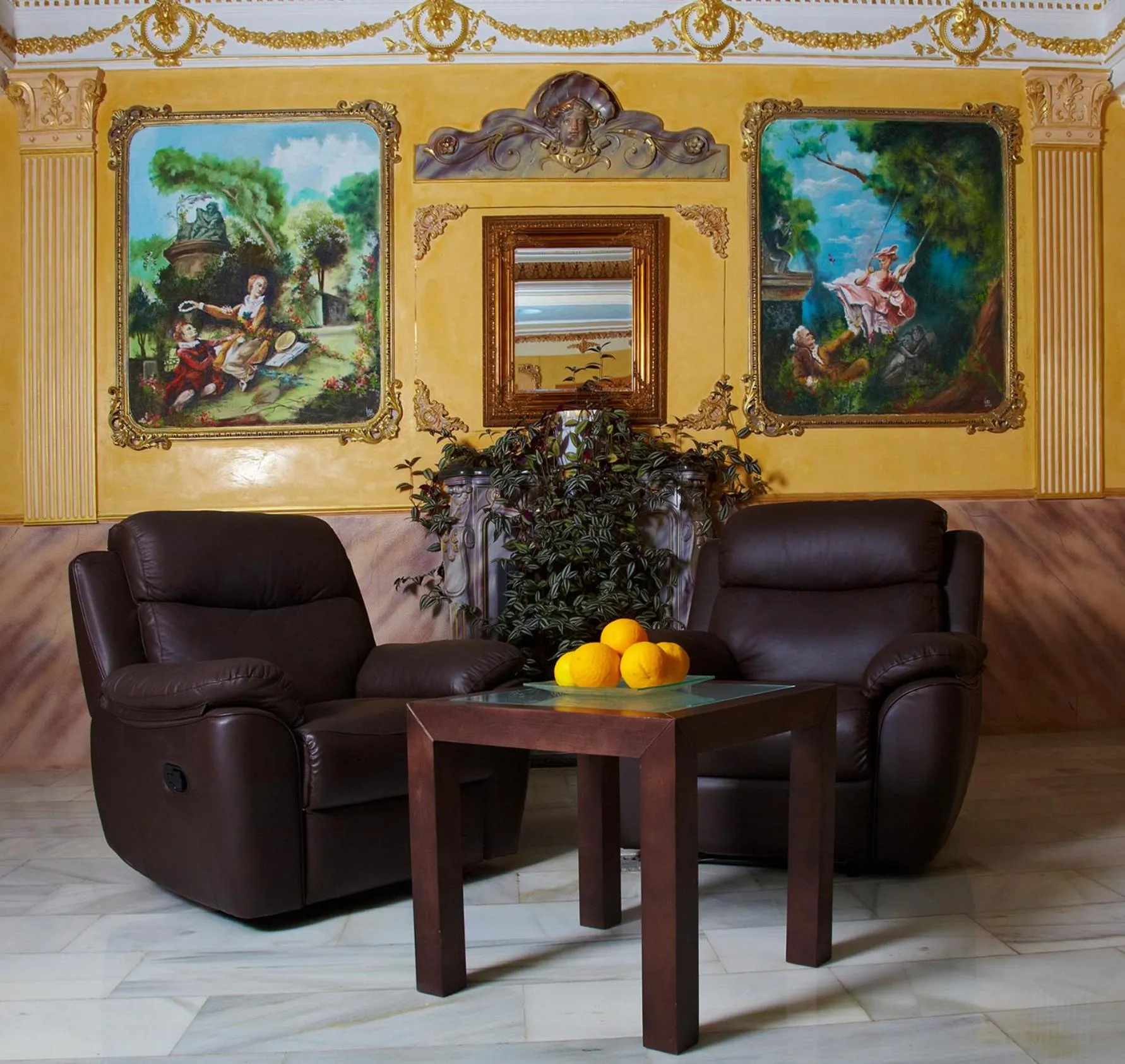 Lobby or reception in Aparthotel Diamant Blue