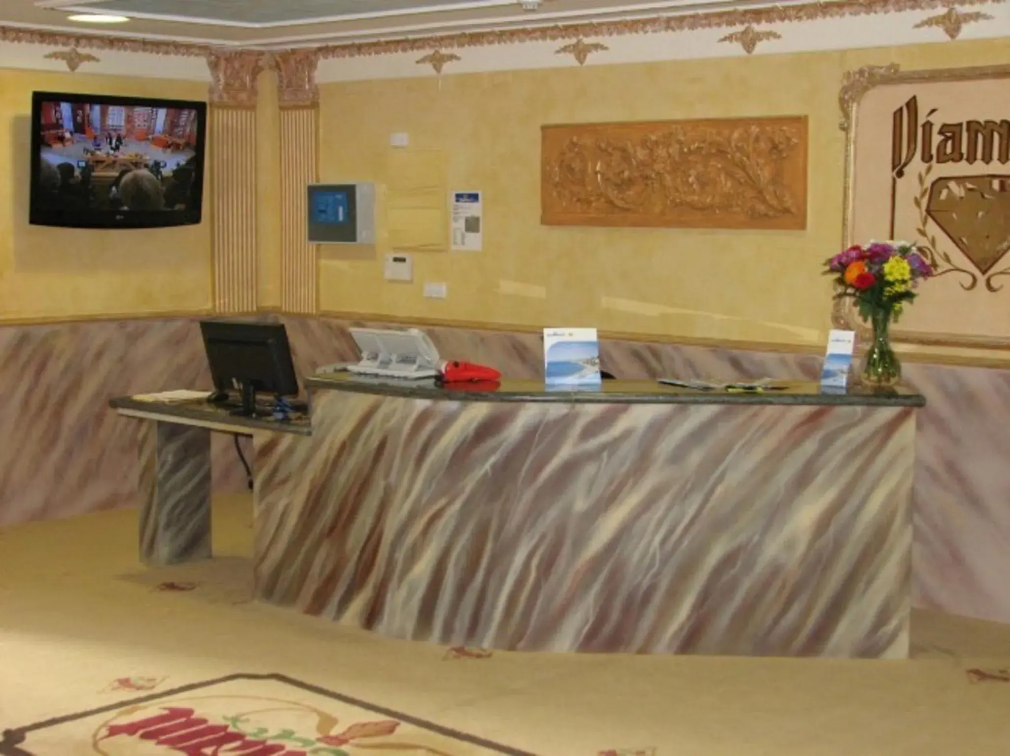 Lobby or reception in Aparthotel Diamant Blue Lobby or reception in Aparthotel Diamant Blue