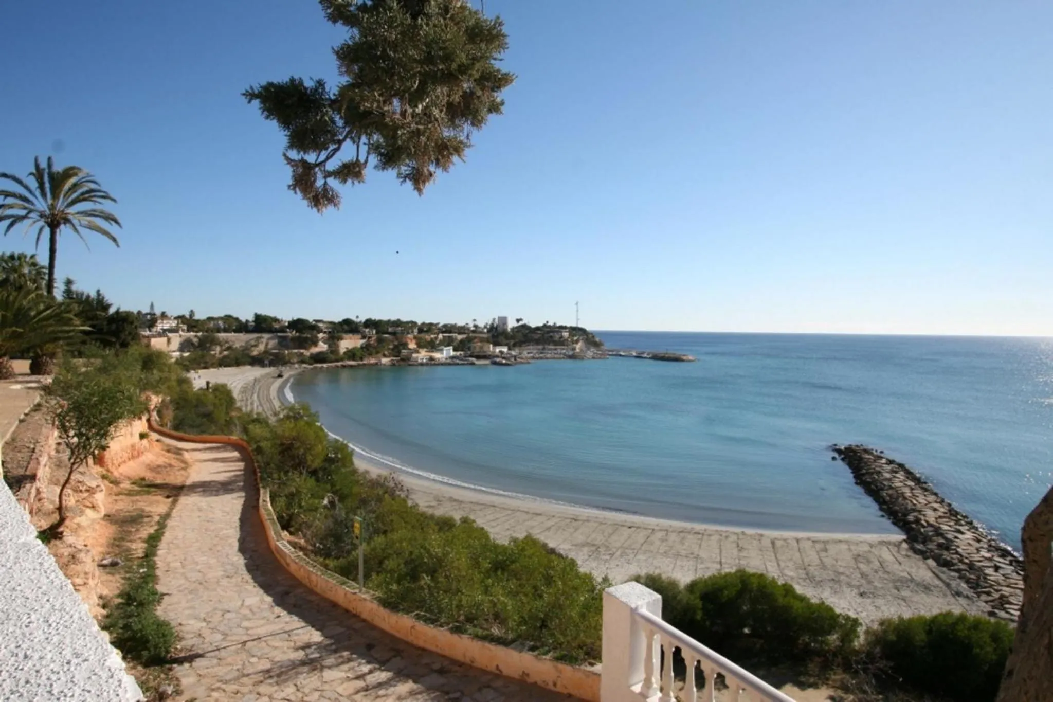 Beach in Aparthotel Diamant Blue