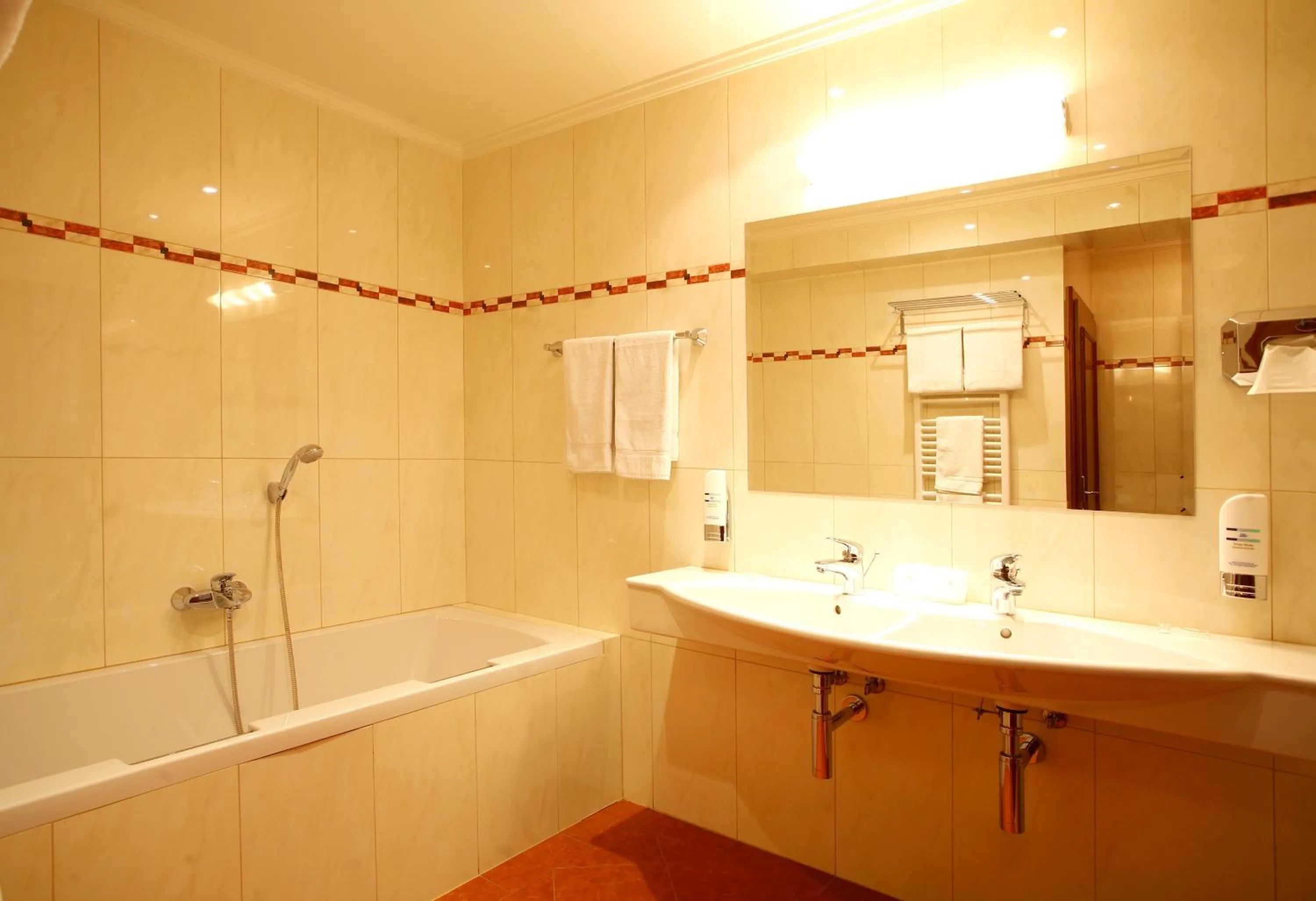Bathroom in Hotel Matyšák