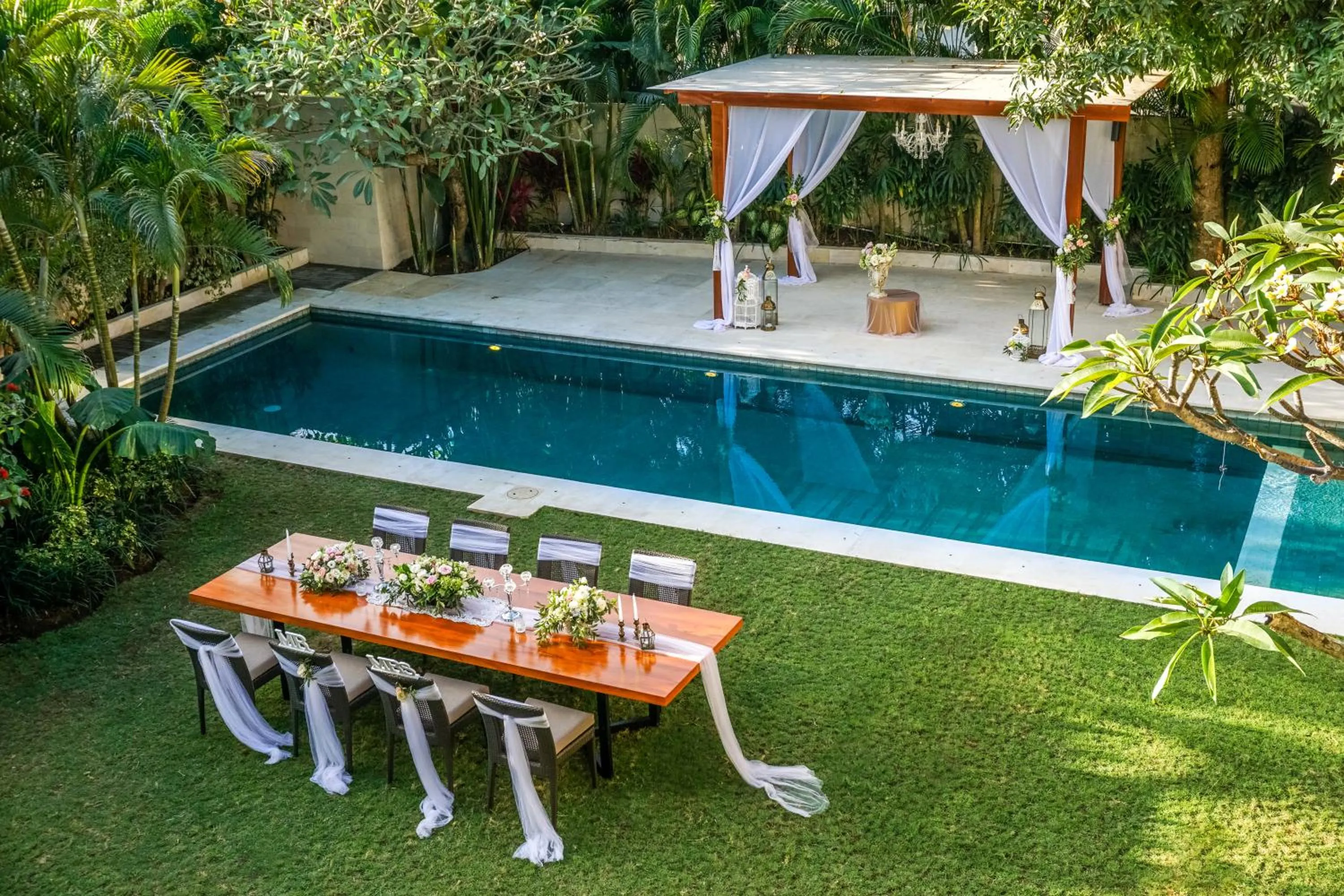 Garden in Villa Seriska Jimbaran