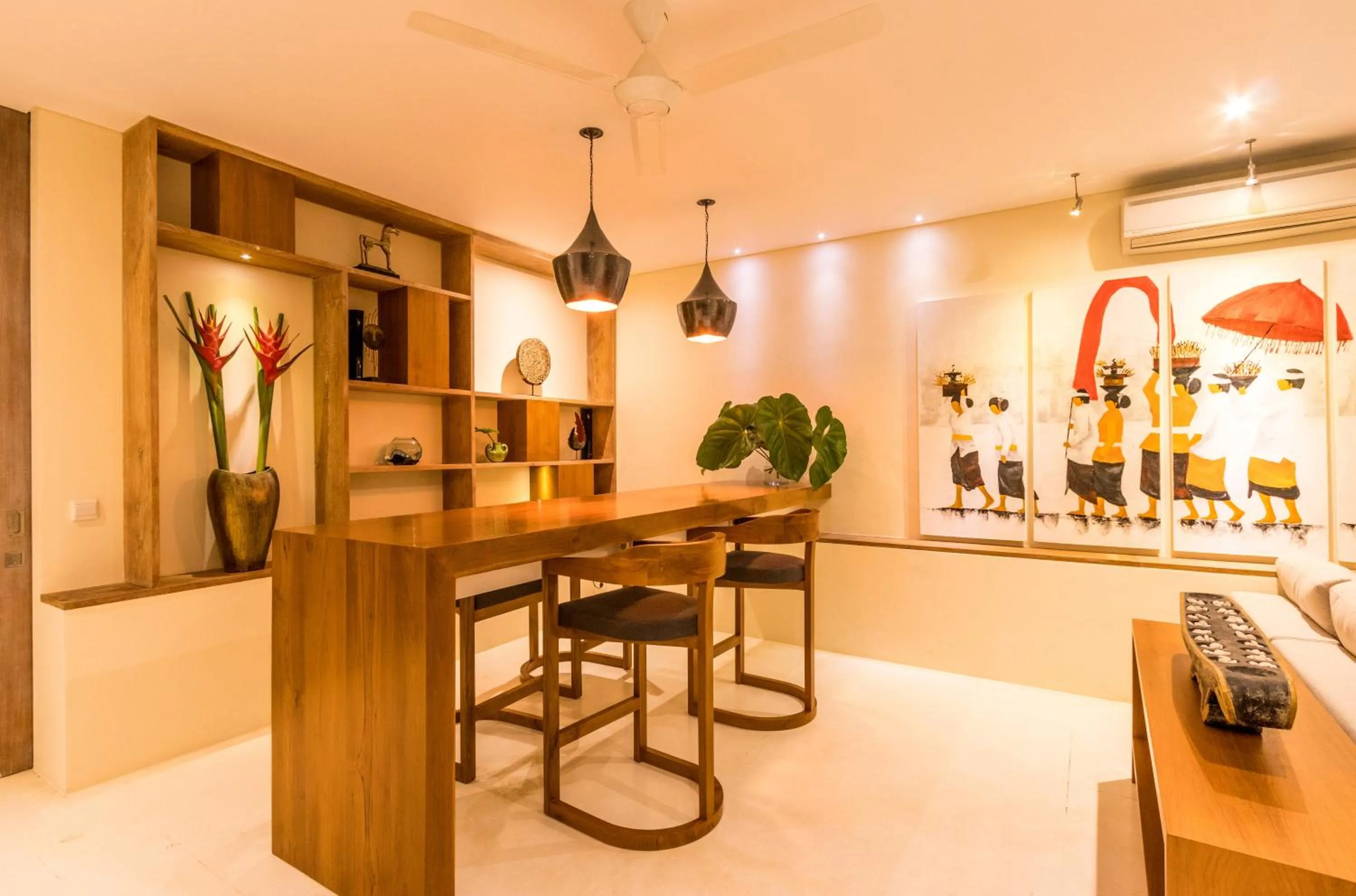 Living room in Villa Seriska Jimbaran