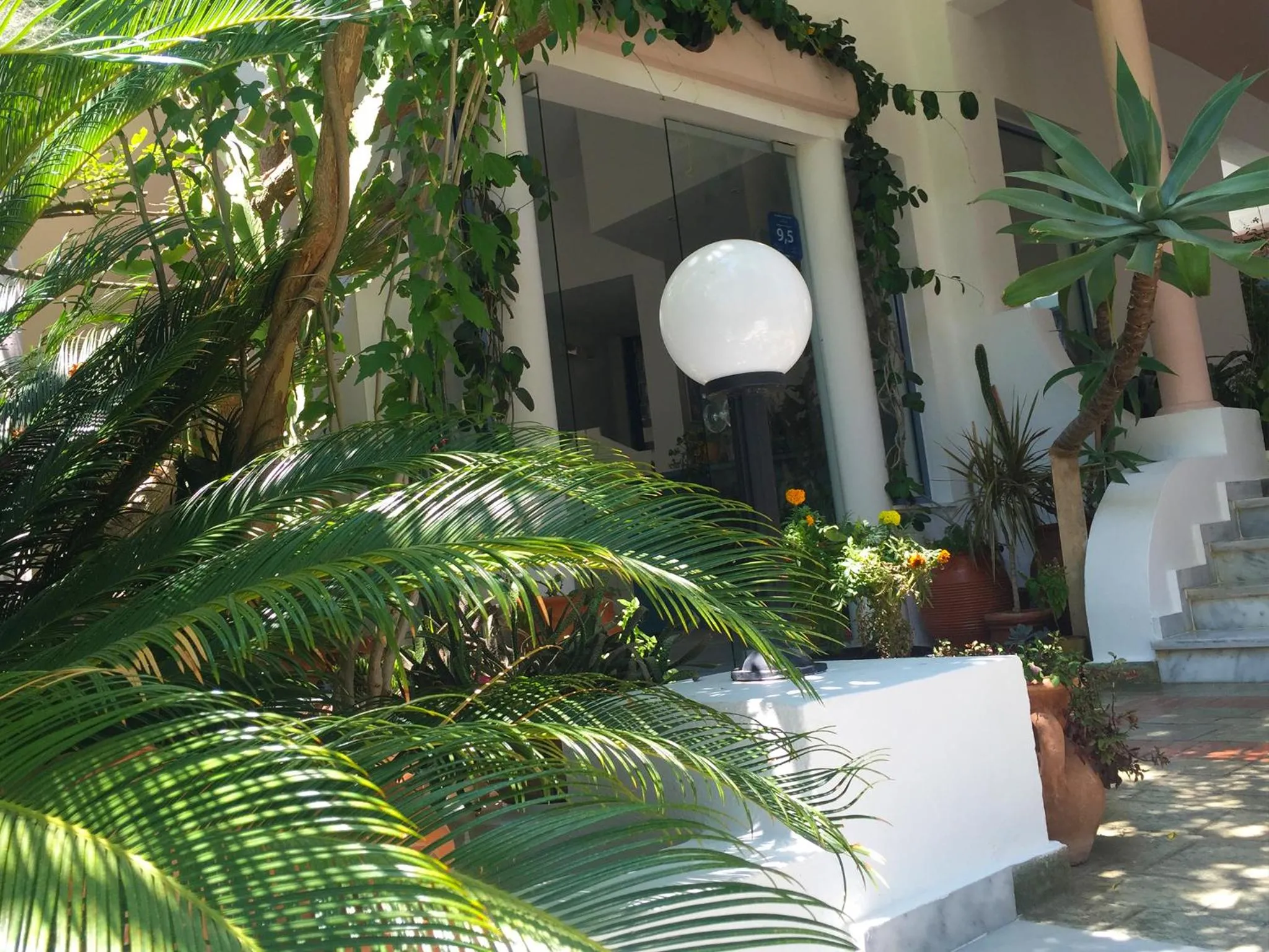 Facade/entrance in Hotel Kleopatra