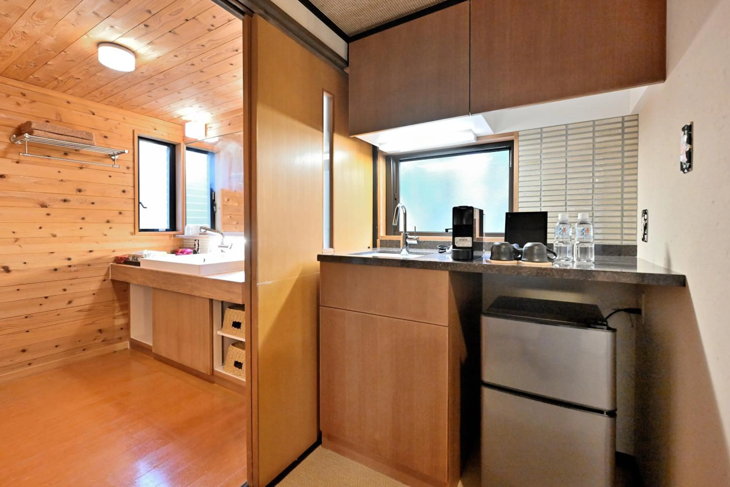 Kitchen or kitchenette in Shikinosato Hanamura