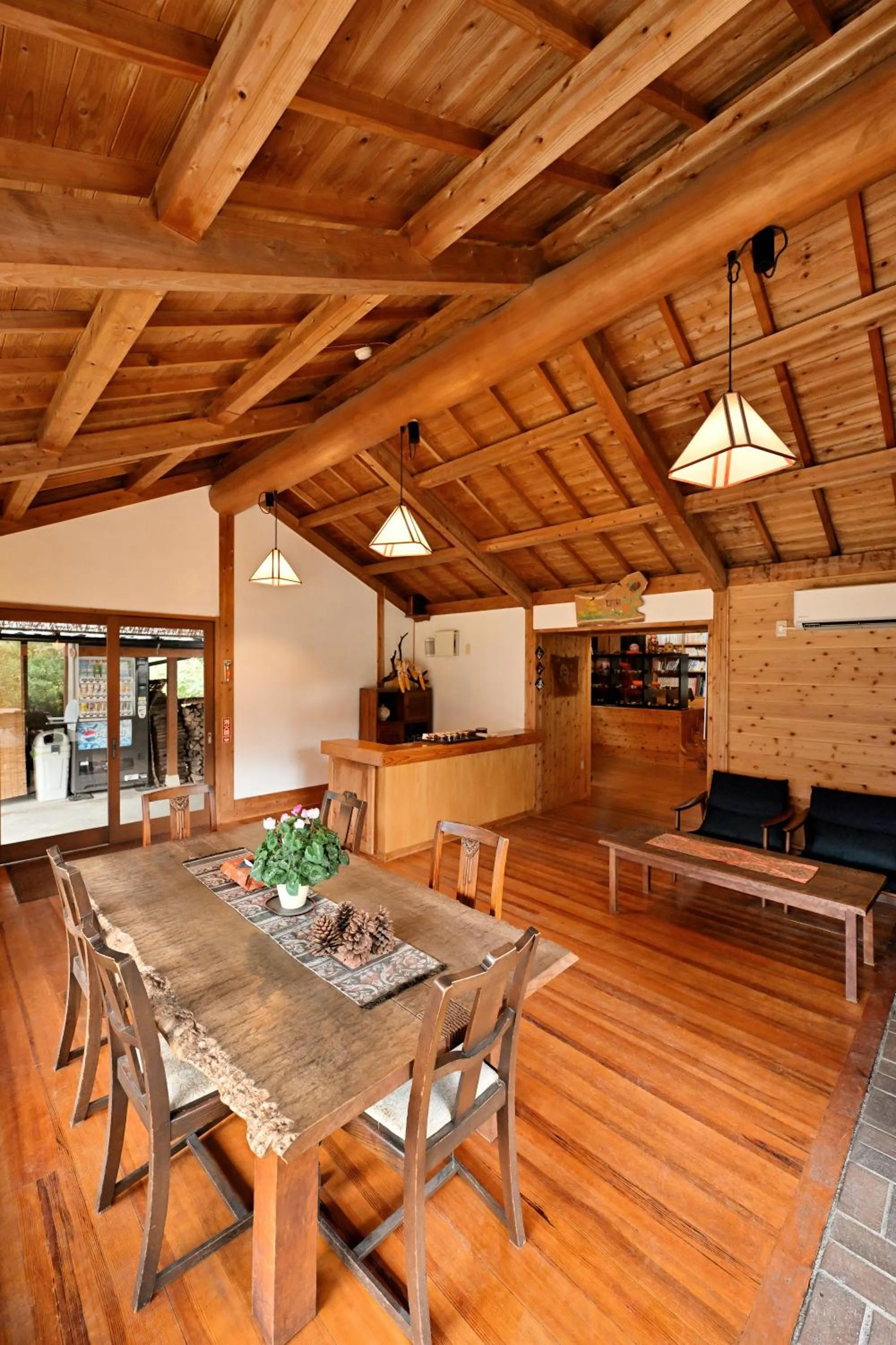 Library in Shikinosato Hanamura