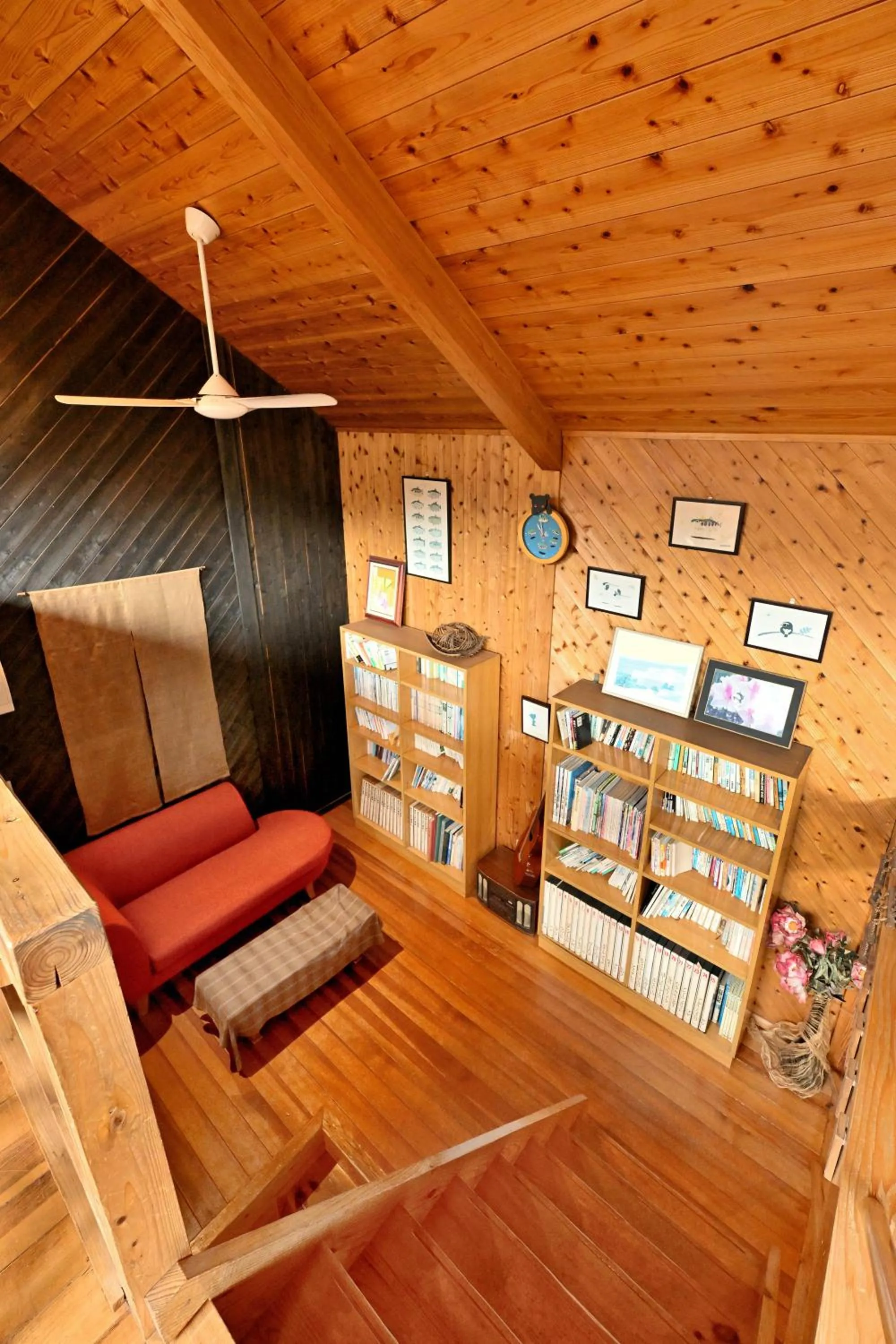 Library in Shikinosato Hanamura