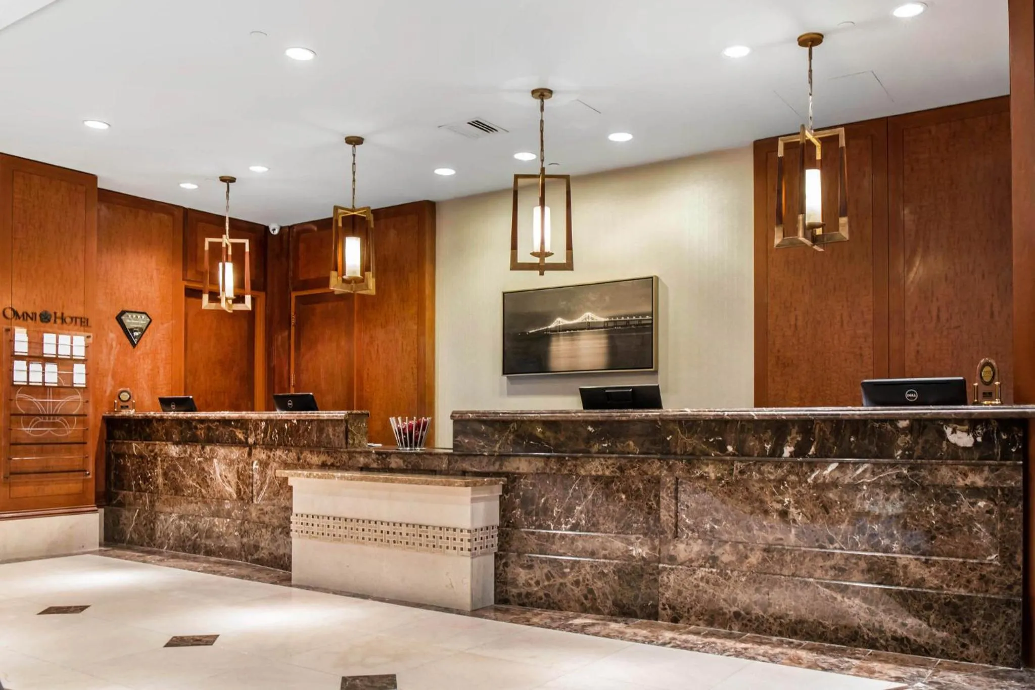 Lobby or reception in Omni Providence