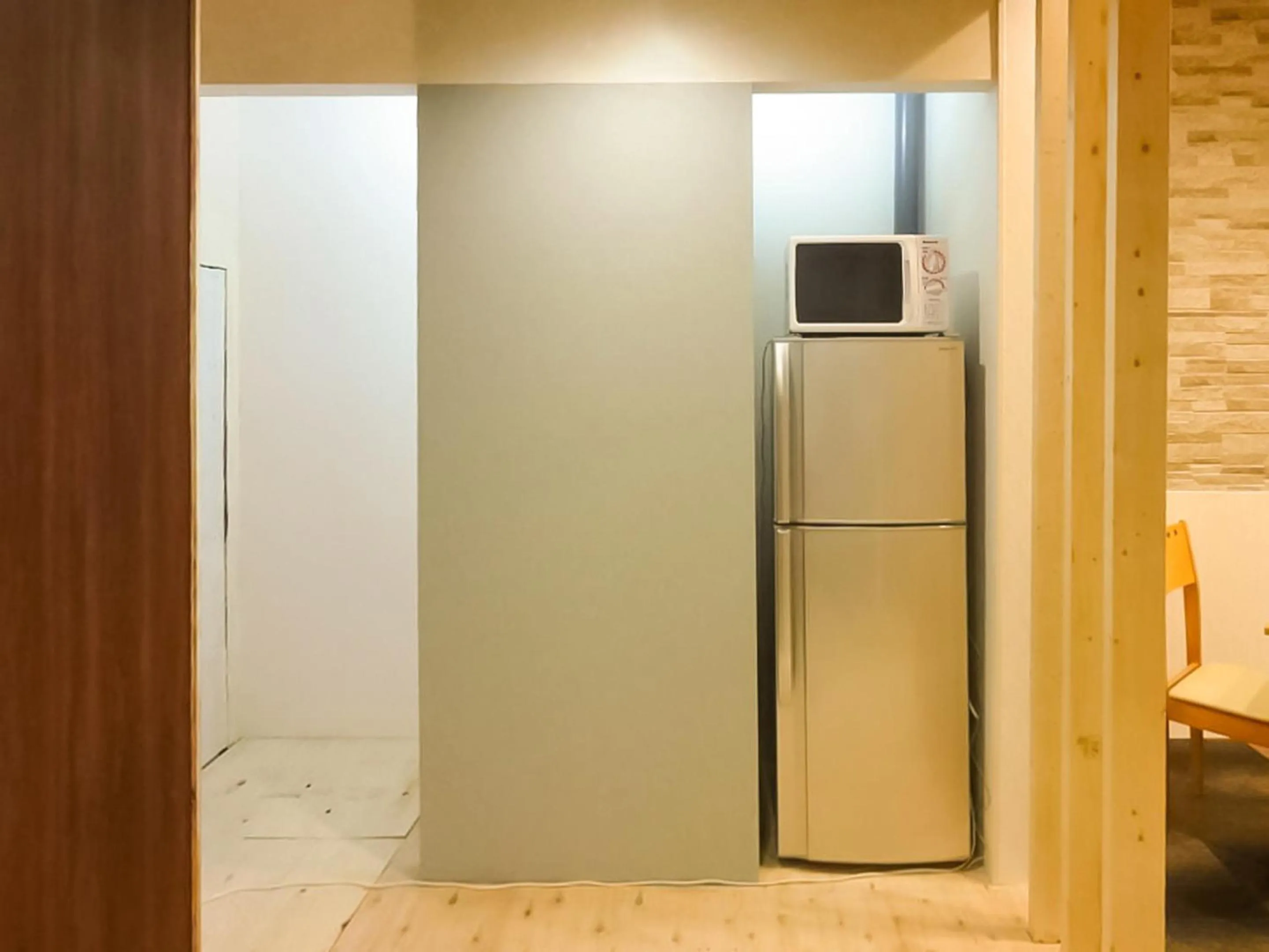 Kitchen or kitchenette in Relak Guest House 登別 Station