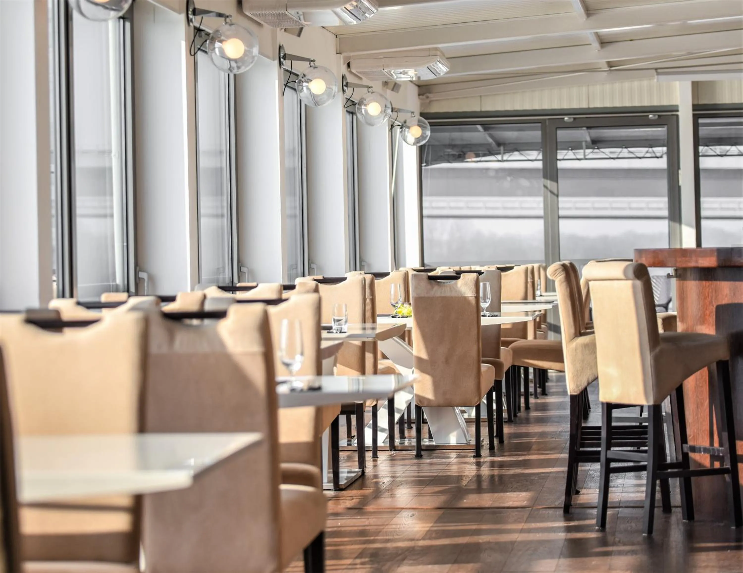 On site in Botel Gracia