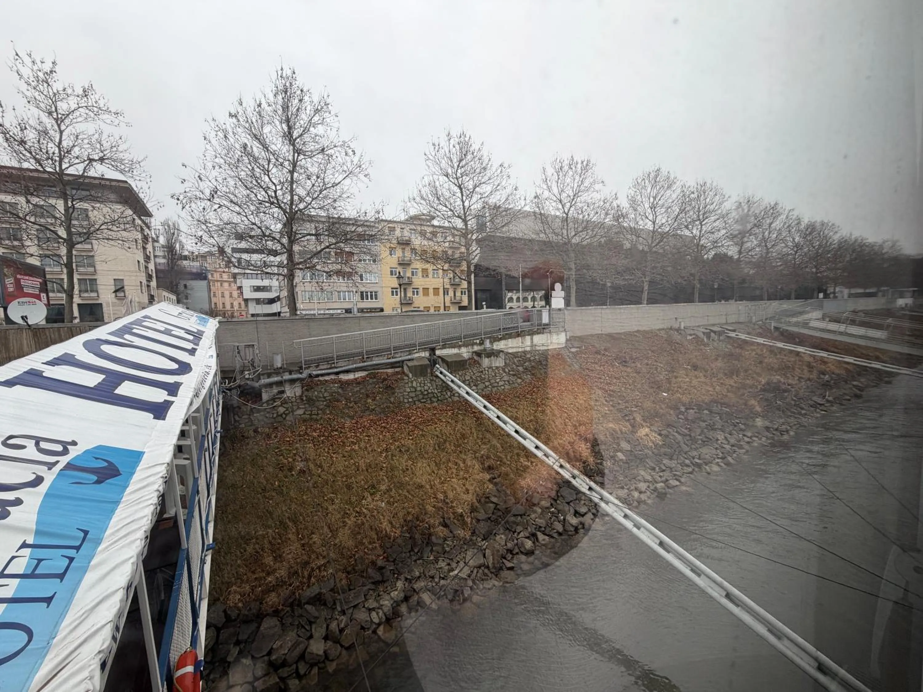 City view in Botel Gracia