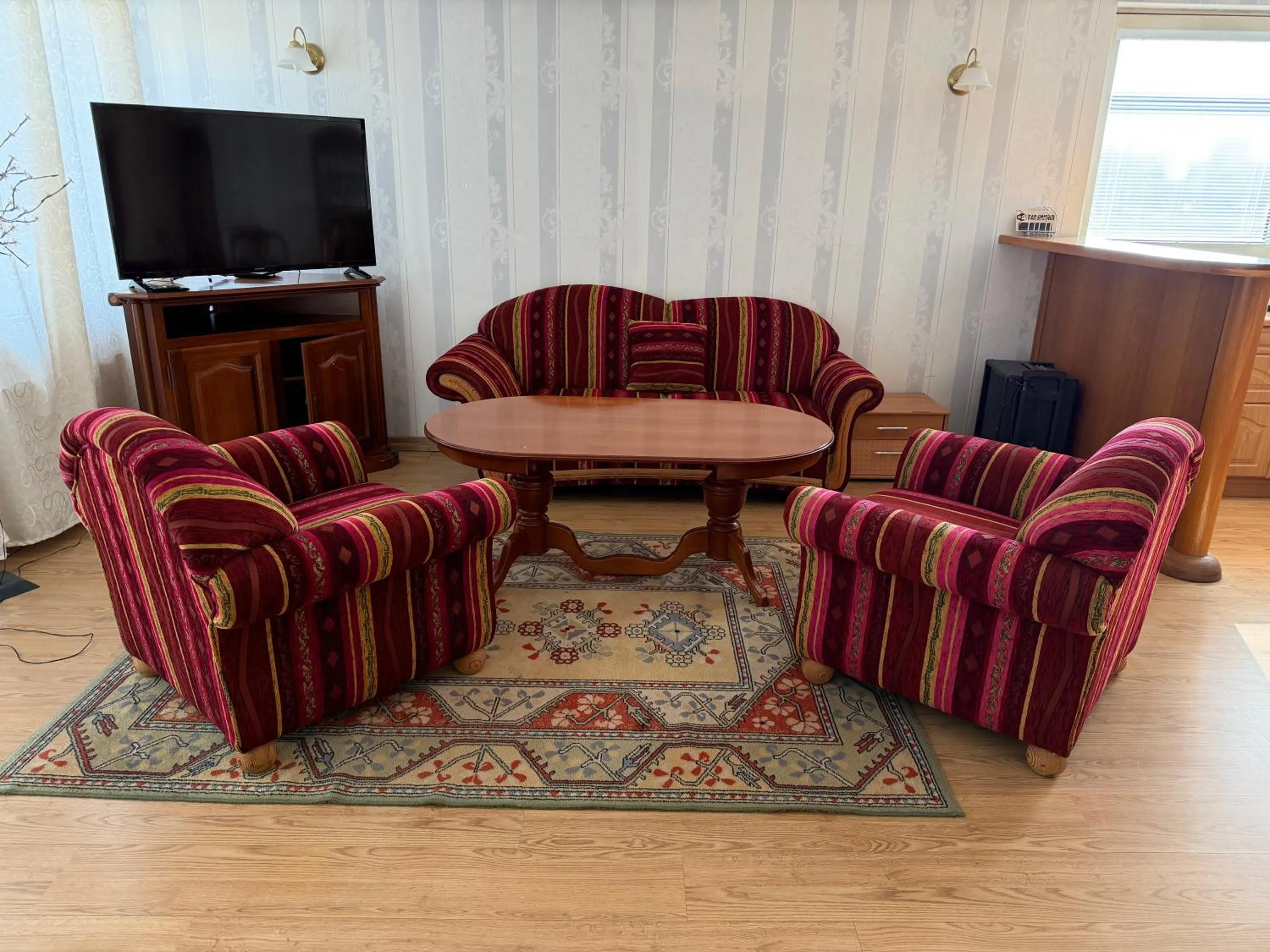 Living room in Botel Gracia
