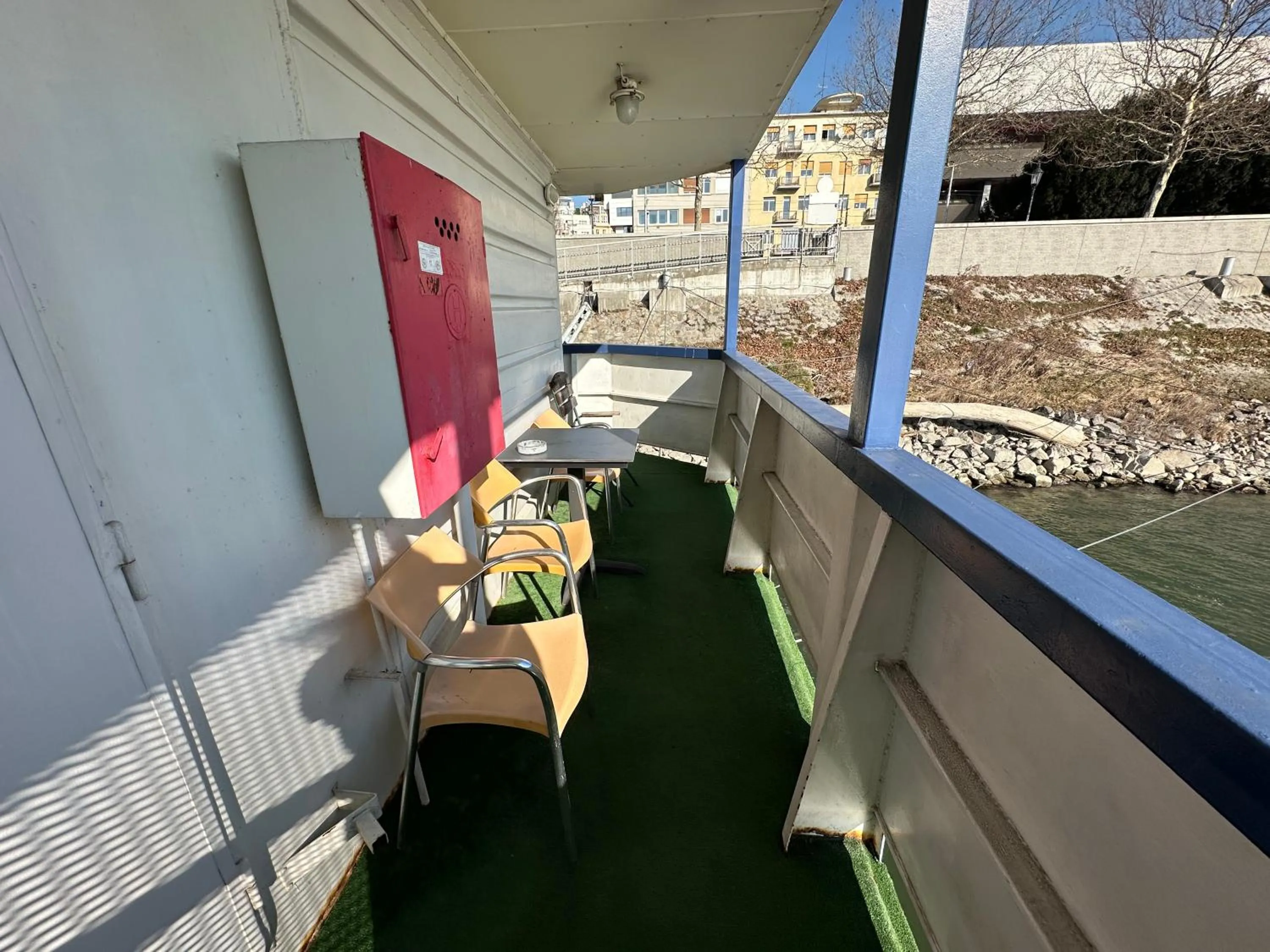 Balcony/Terrace in Botel Gracia