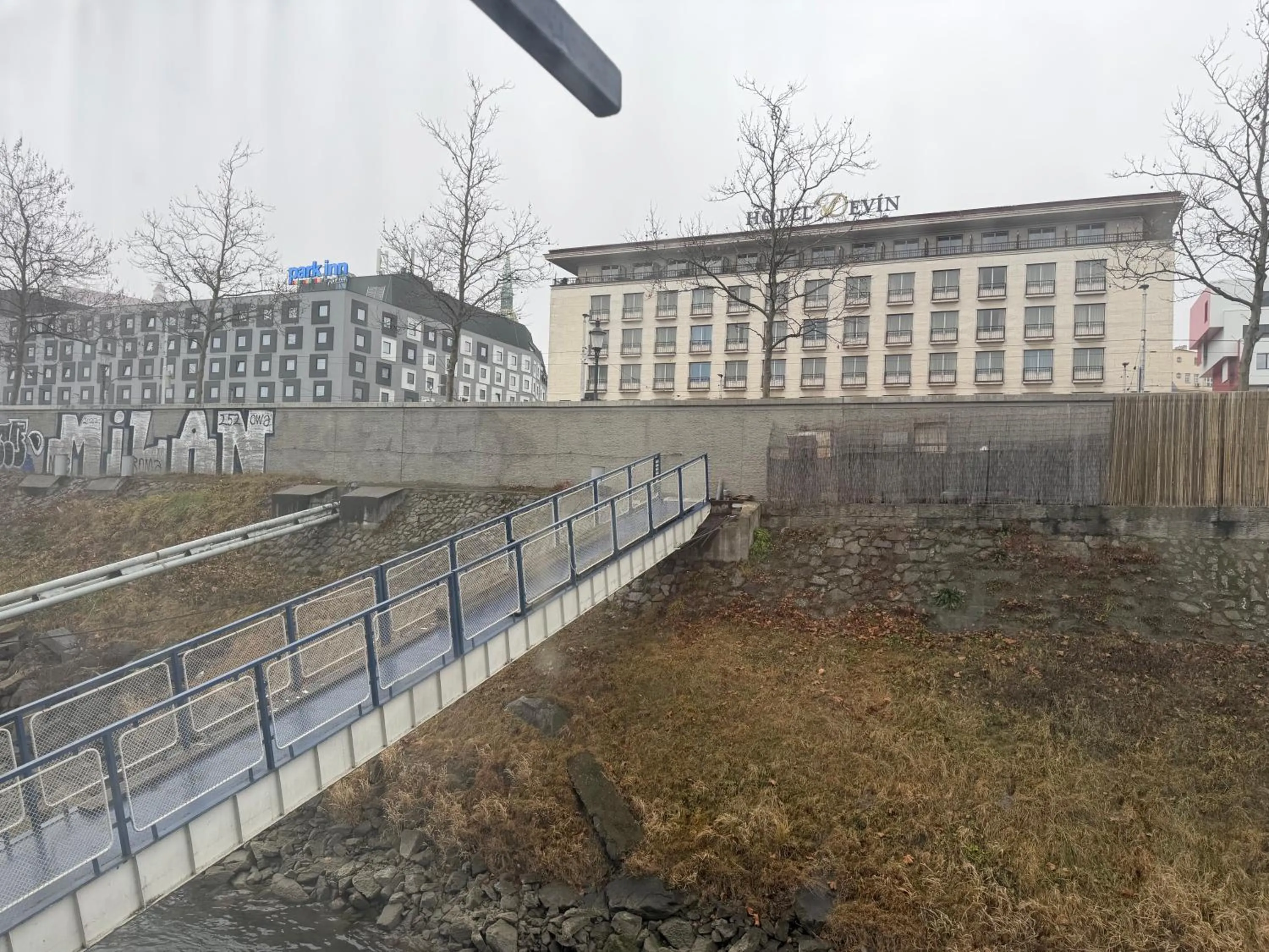 City view in Botel Gracia