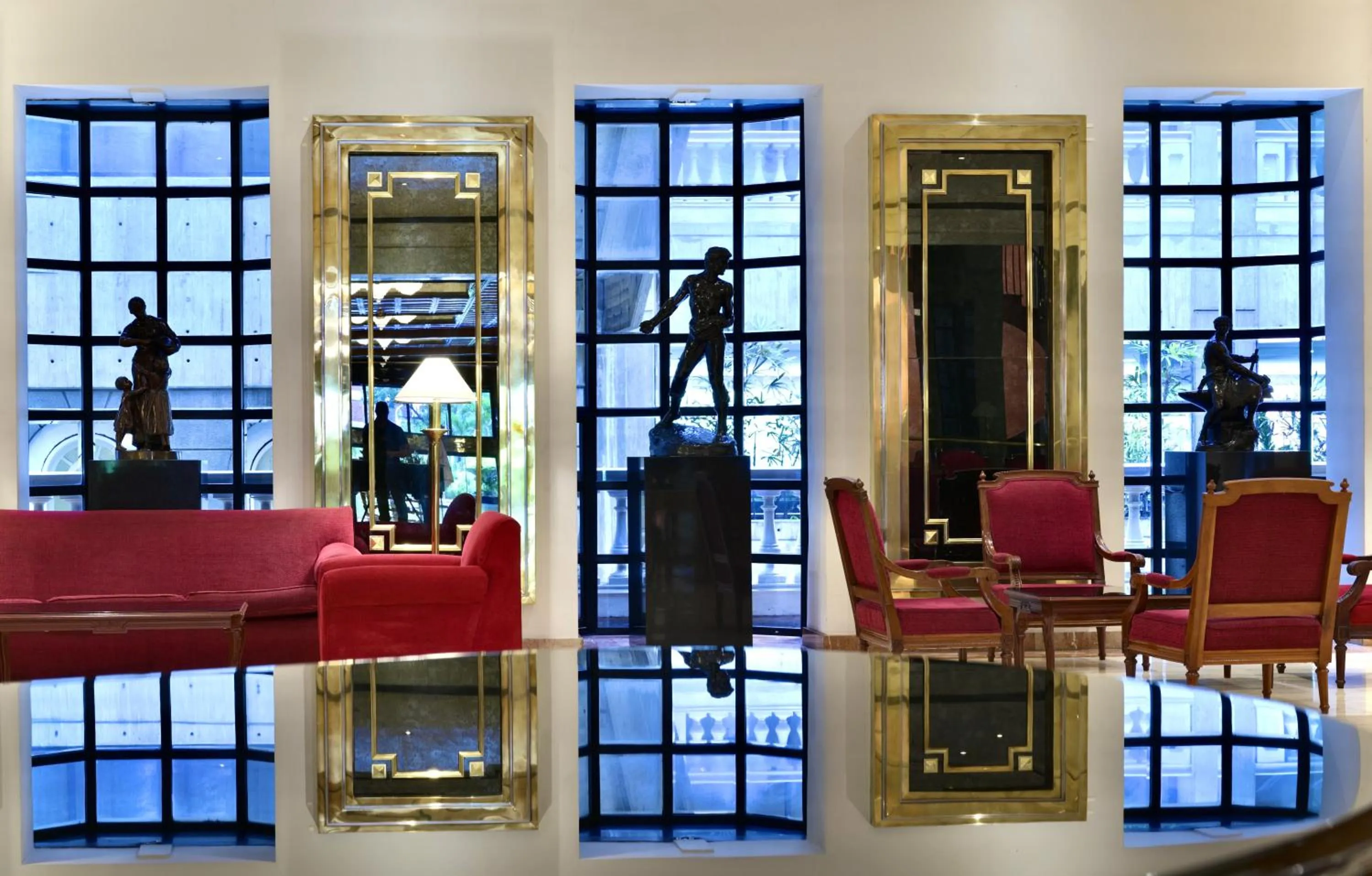 Seating area in Meliá Caracas