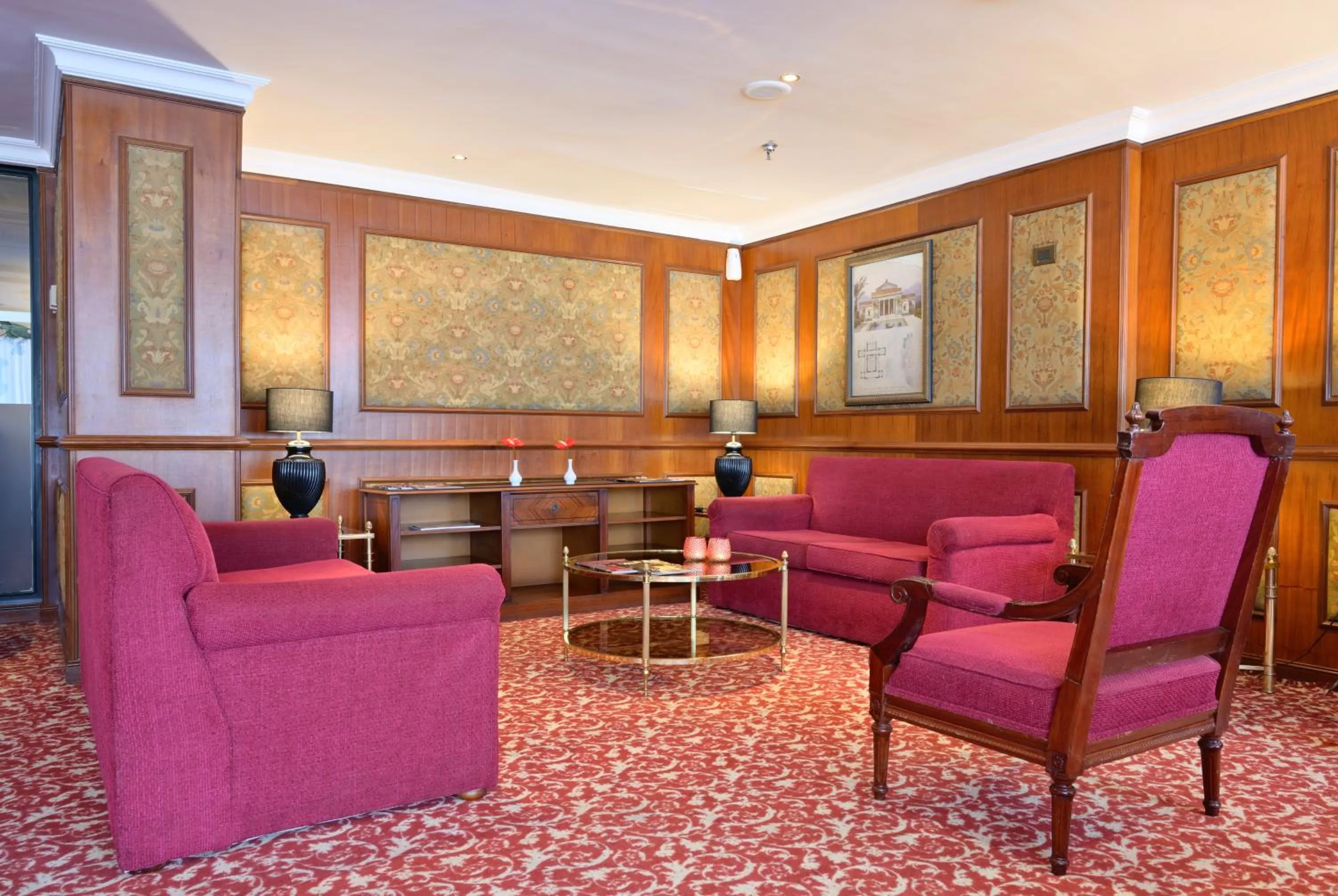 Seating area in Meliá Caracas