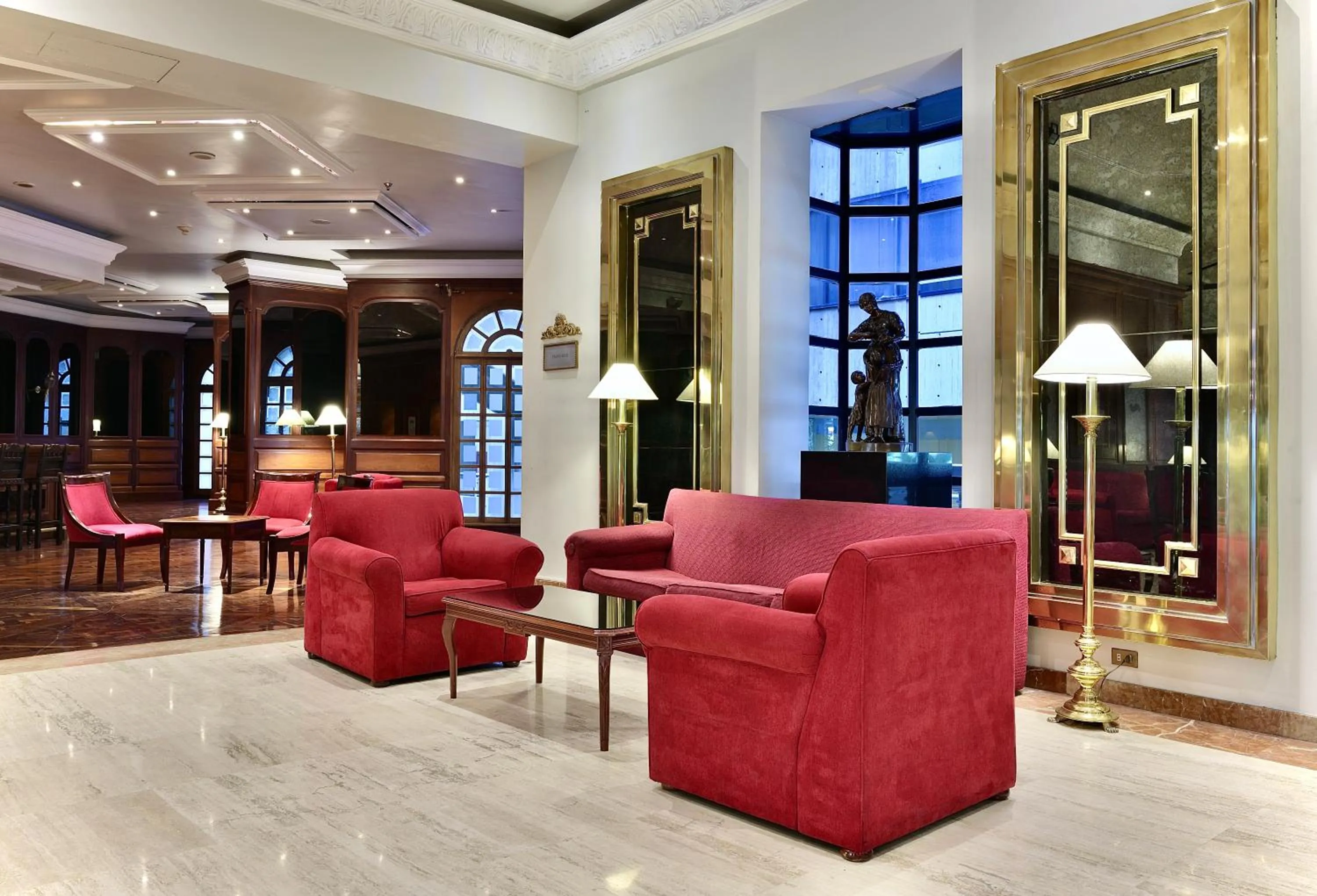 Seating area in Meliá Caracas