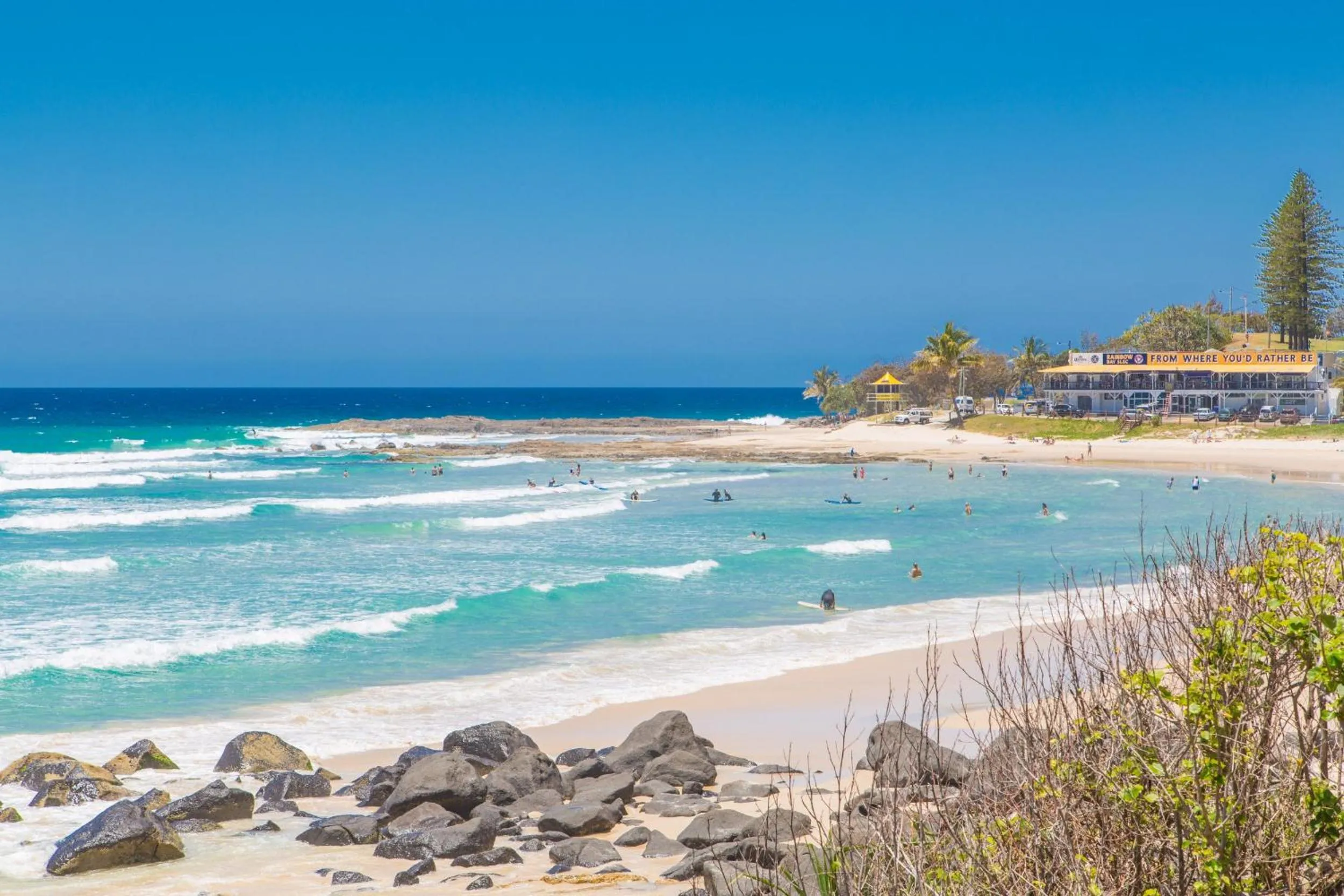 Beach in Columbia Beachfront Apartments on Rainbow Bay