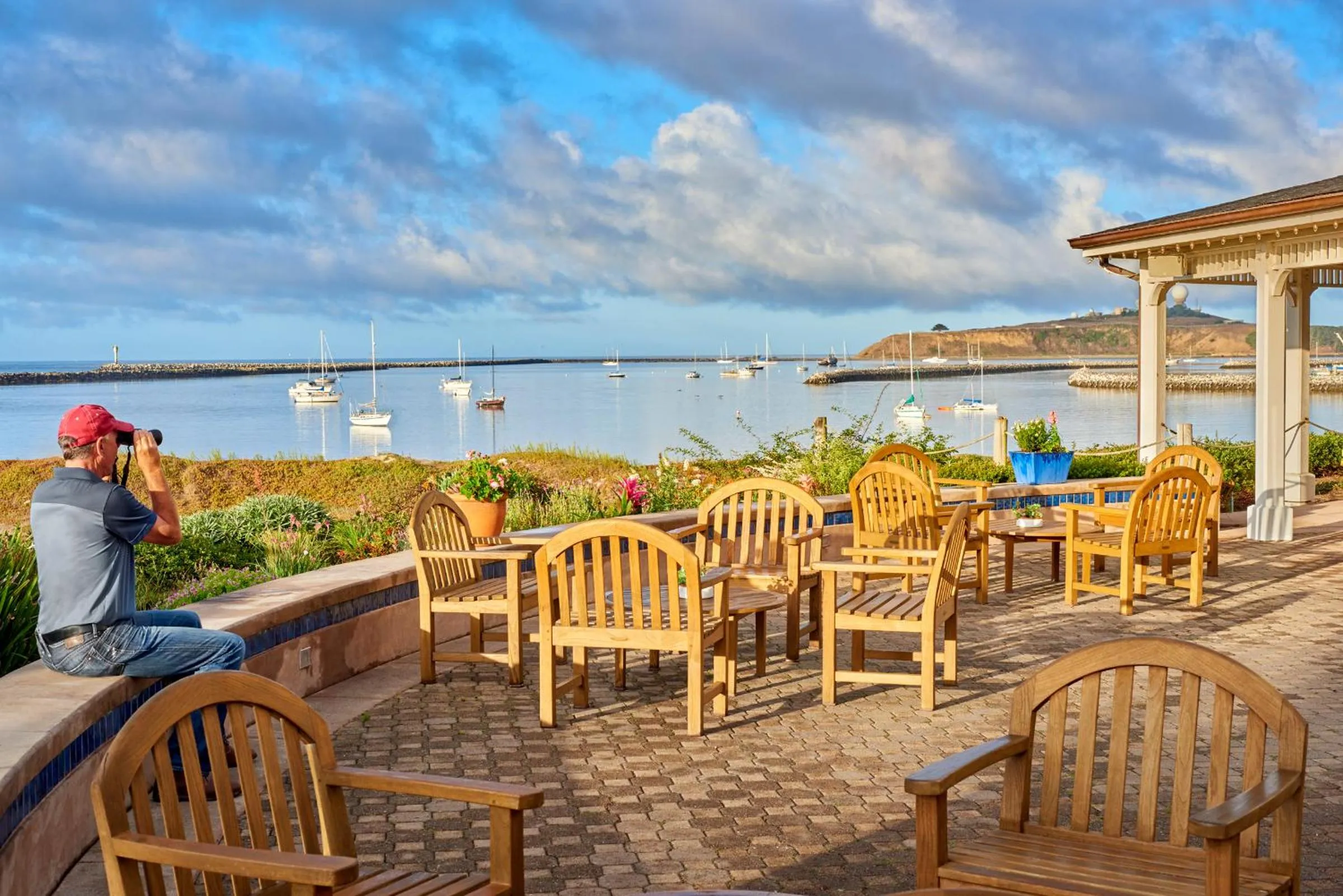 Patio in Beach House Half Moon Bay