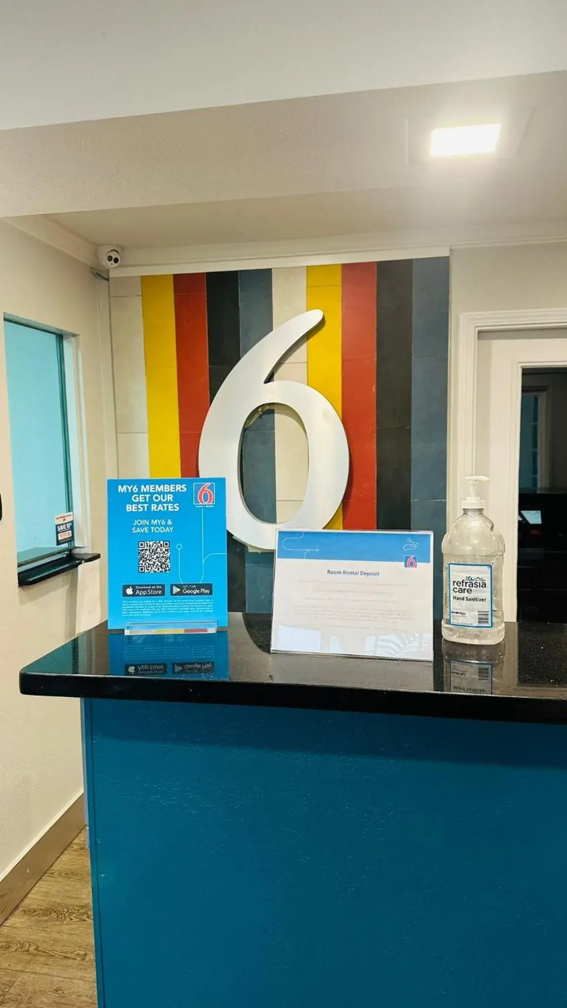 Lobby or reception in Studio 6 Suites San Ysidro CA San Diego South Bay Lobby or reception in Studio 6 Suites San Ysidro CA San Diego South Bay