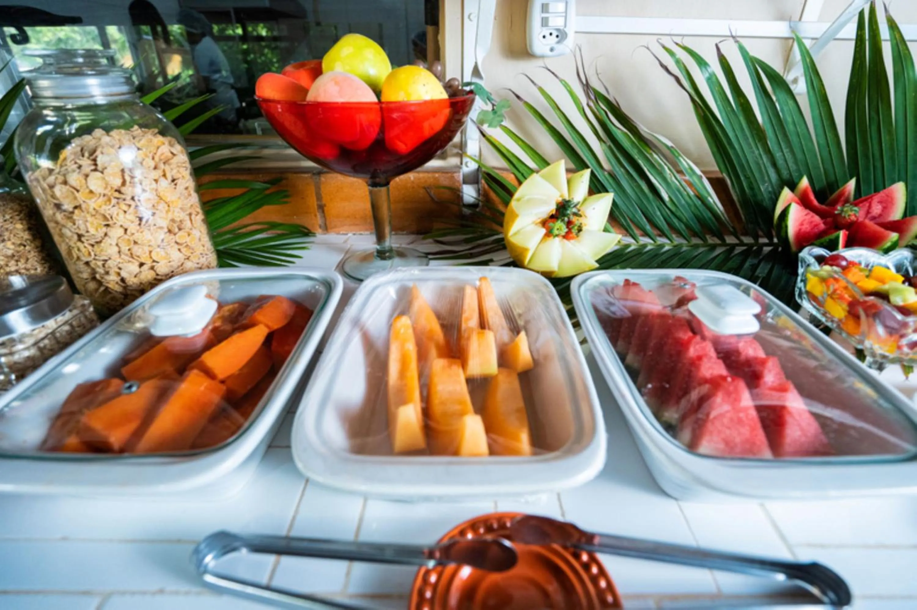 Breakfast in Pousada Bicho Preguiça