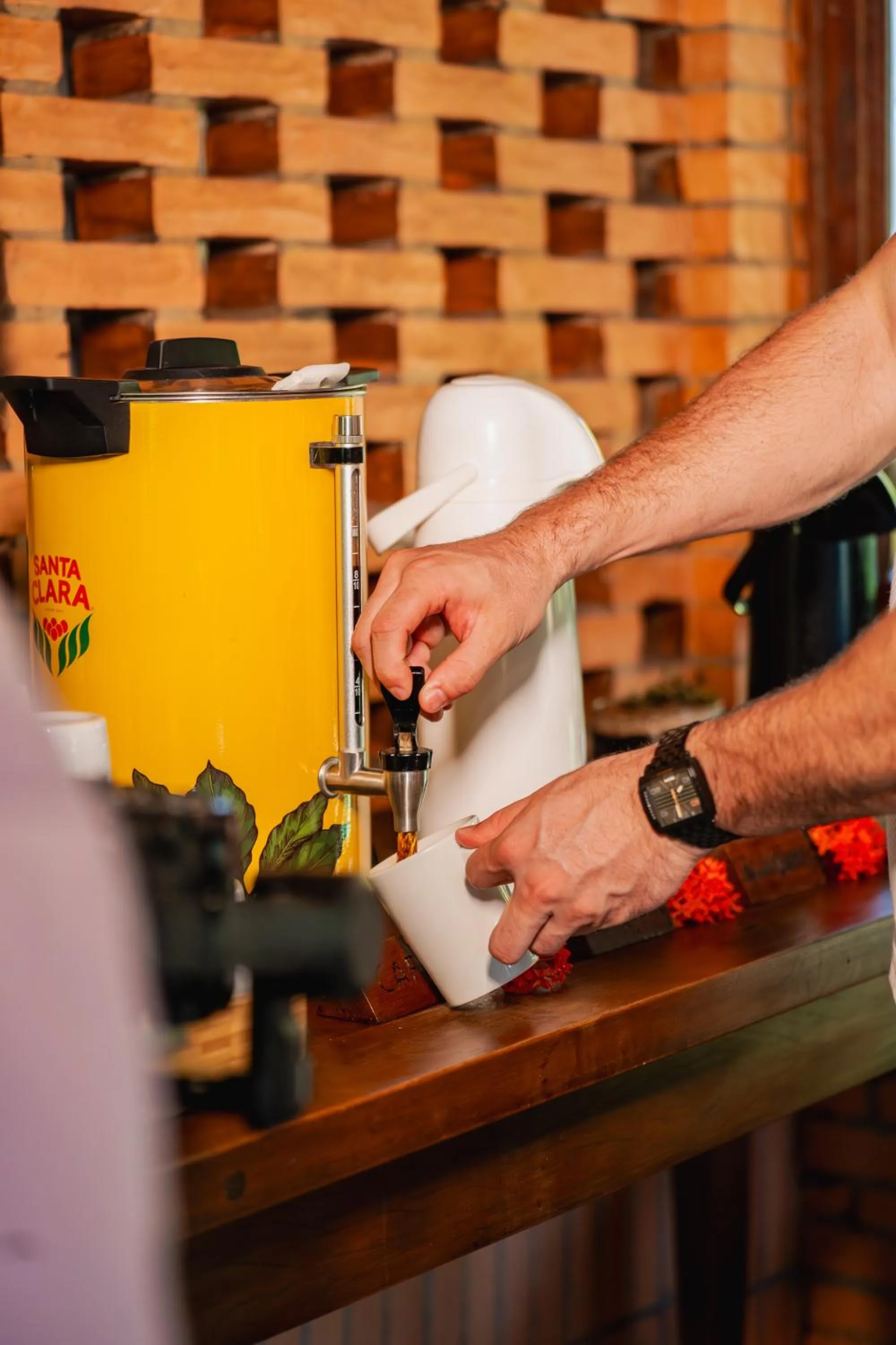 Breakfast in Pousada Bicho Preguiça