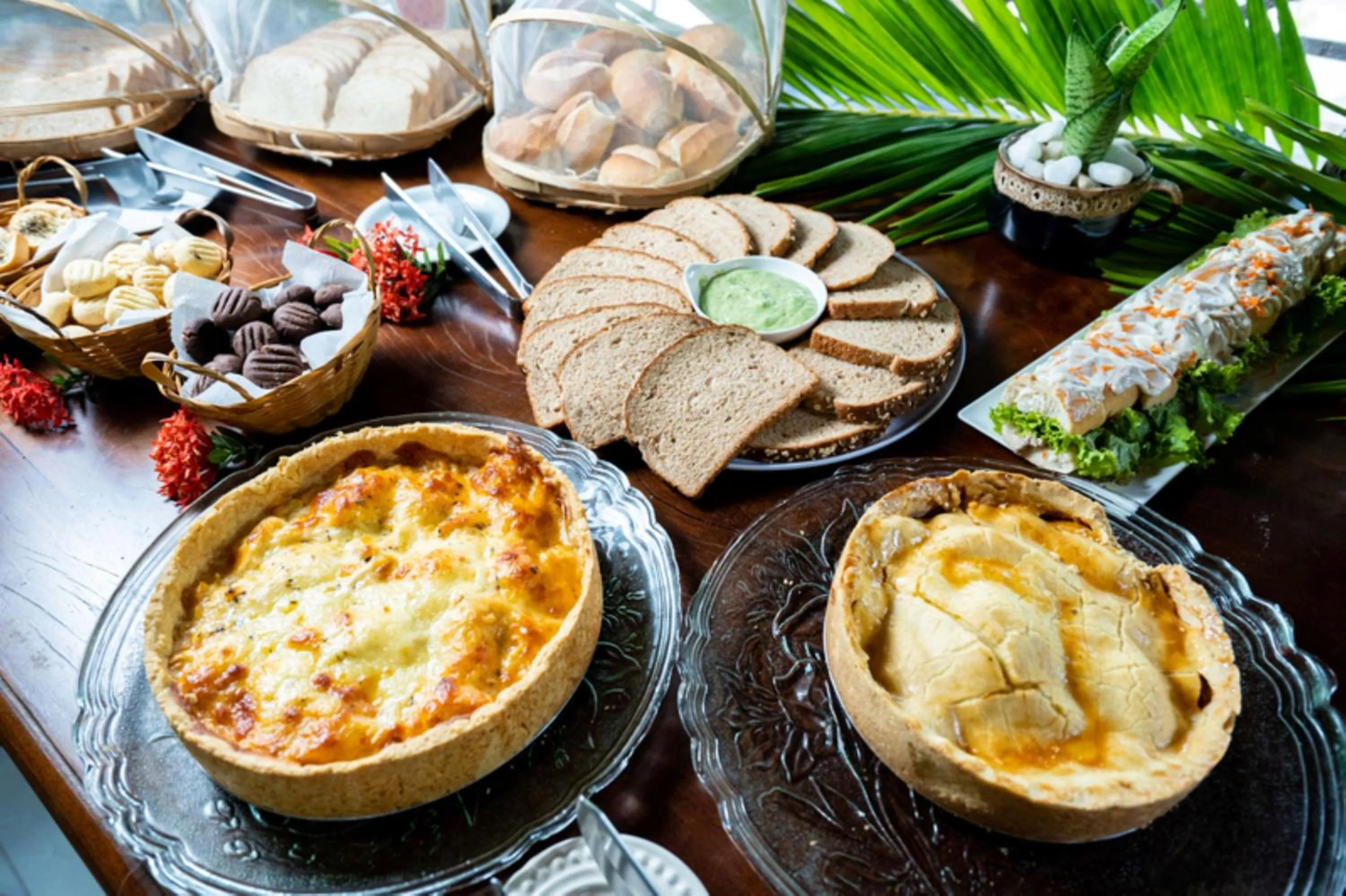 Breakfast in Pousada Bicho Preguiça