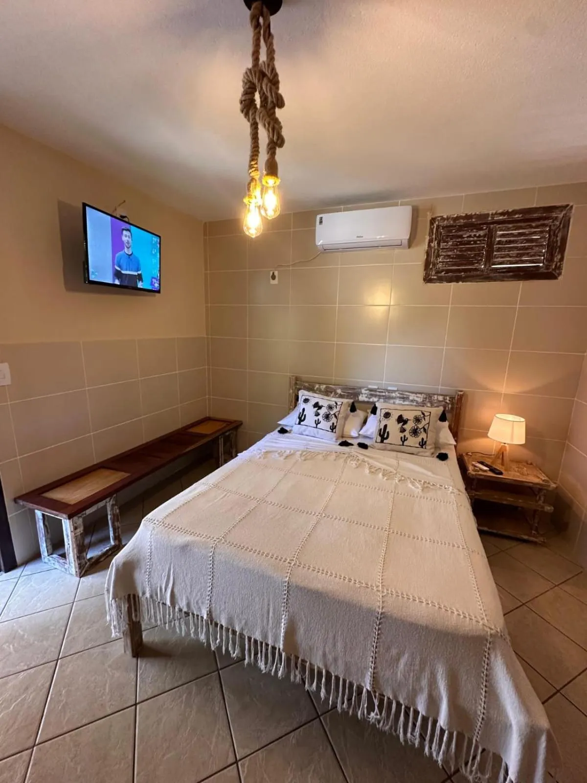 Bedroom, Bed in Pousada Bicho Preguiça