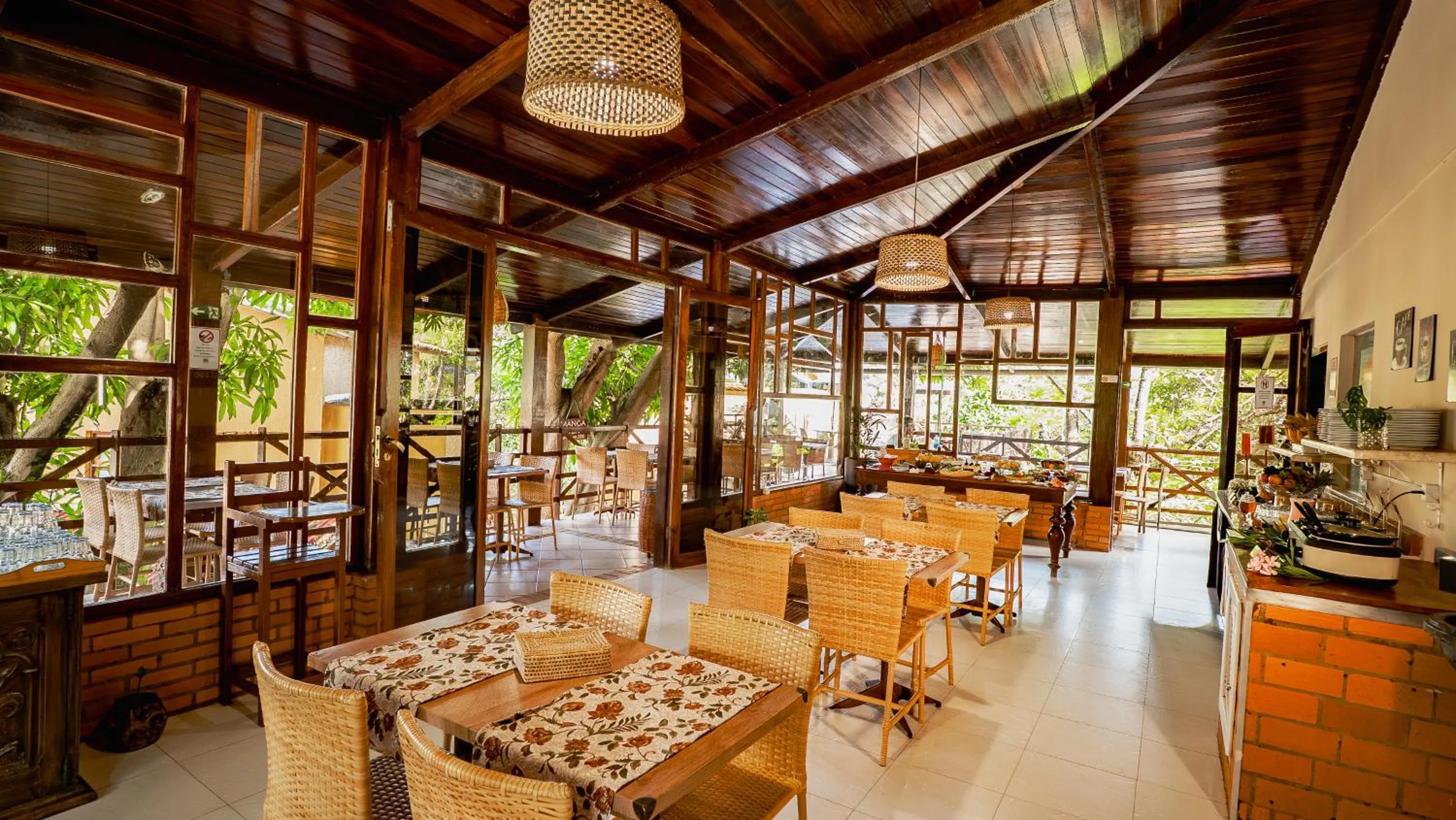 Breakfast in Pousada Bicho Preguiça