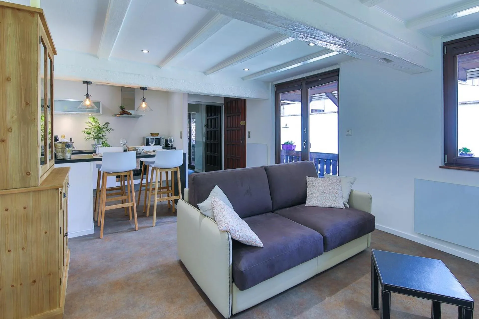 Living room in Suites Residences Spa