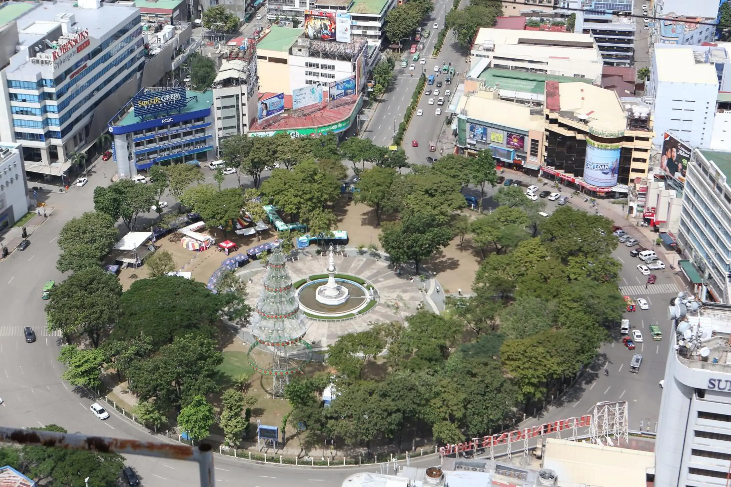 View (from property/room) in Crown Regency Hotel & Towers View (from property/room) in Crown Regency Hotel & Towers