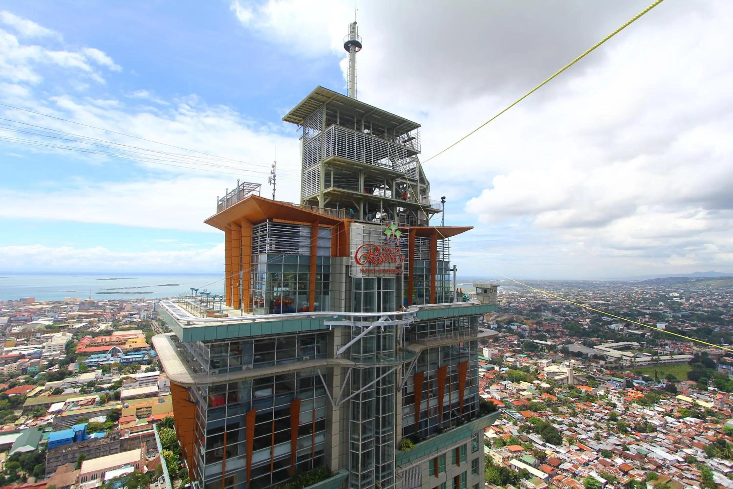 Facade/entrance in Crown Regency Hotel & Towers