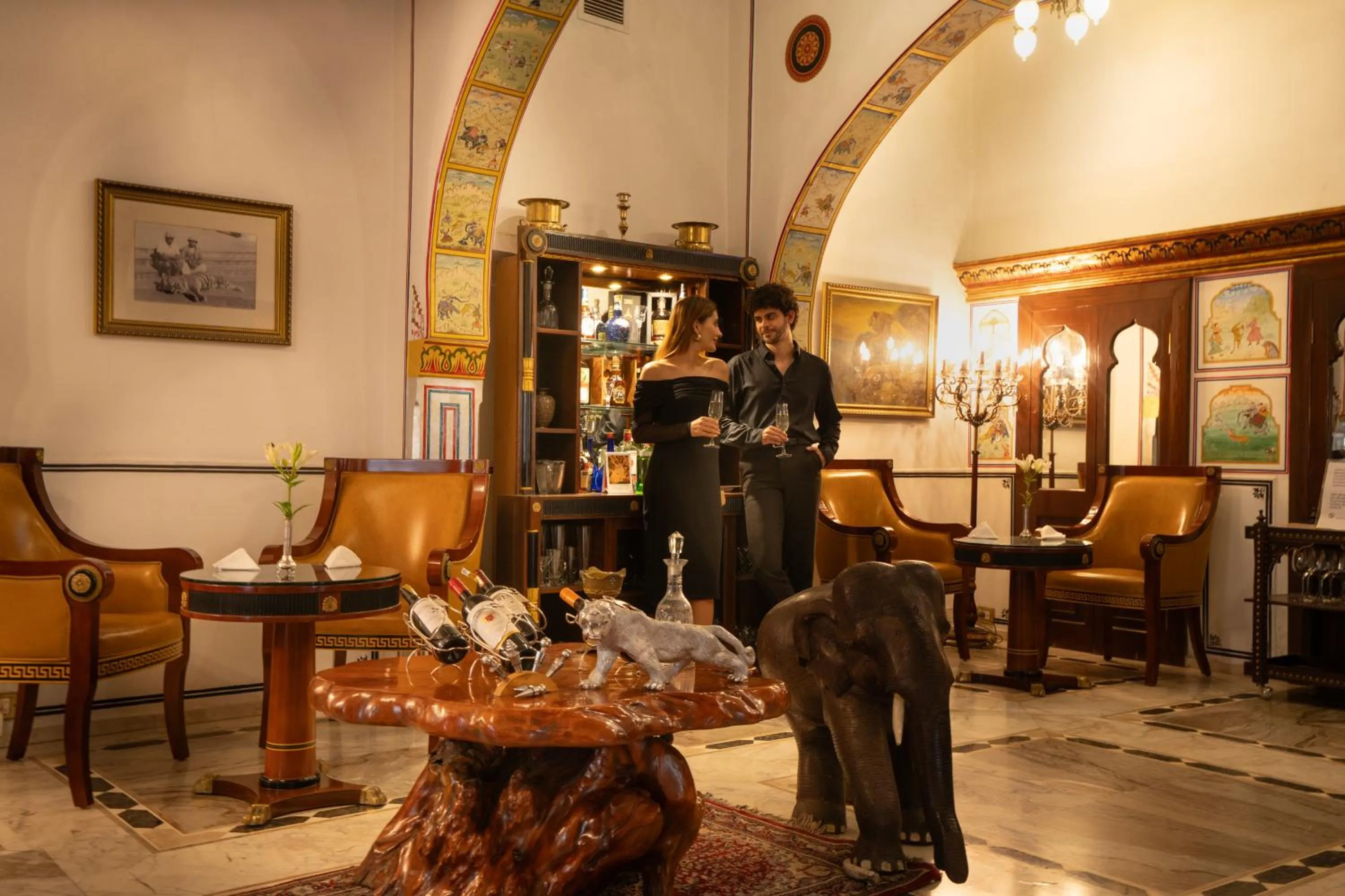 Restaurant/places to eat in The Raj Palace (Small Luxury Hotels of the World)