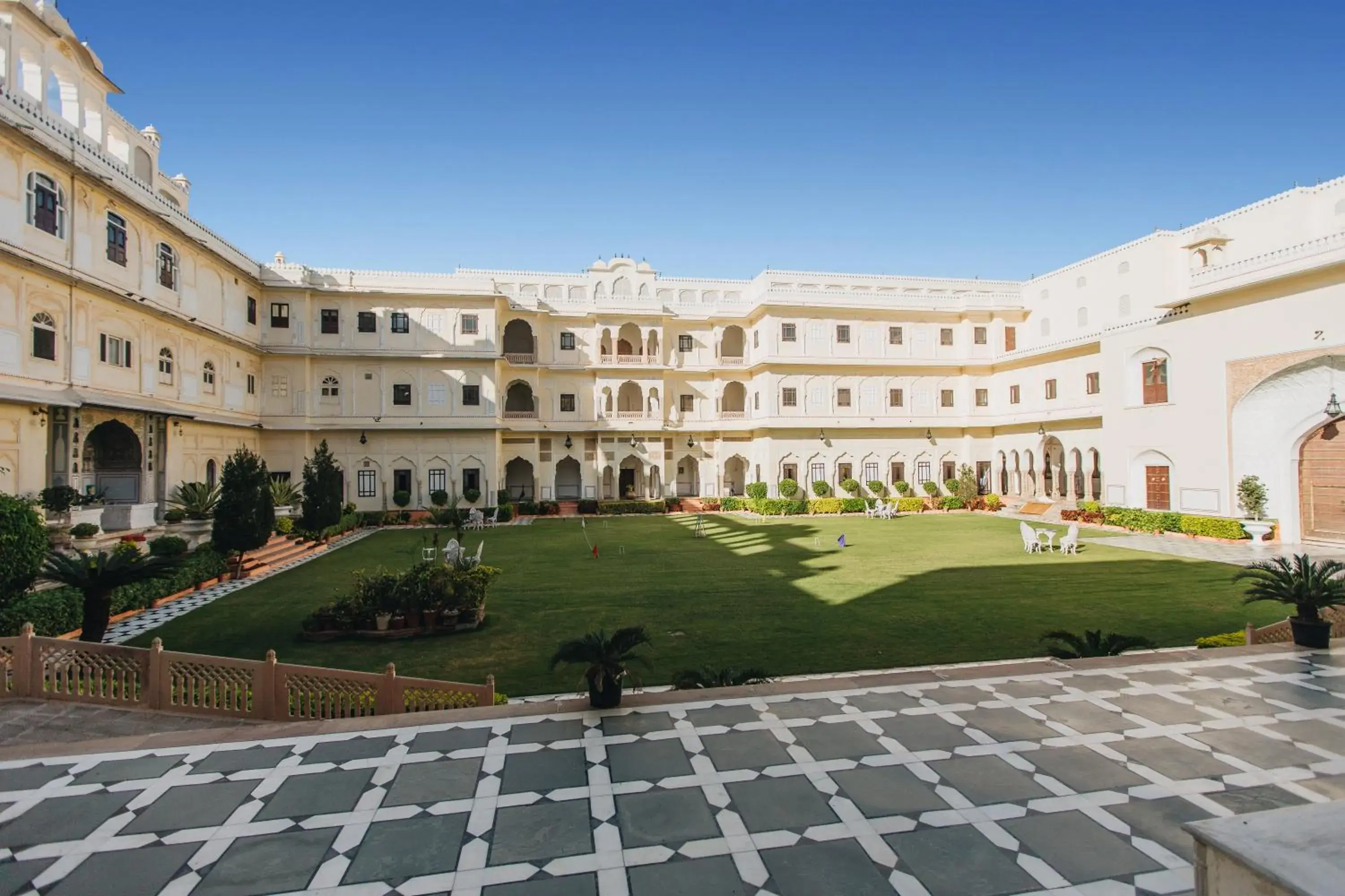 Property building in The Raj Palace (Small Luxury Hotels of the World) Property building in The Raj Palace (Small Luxury Hotels of the World)
