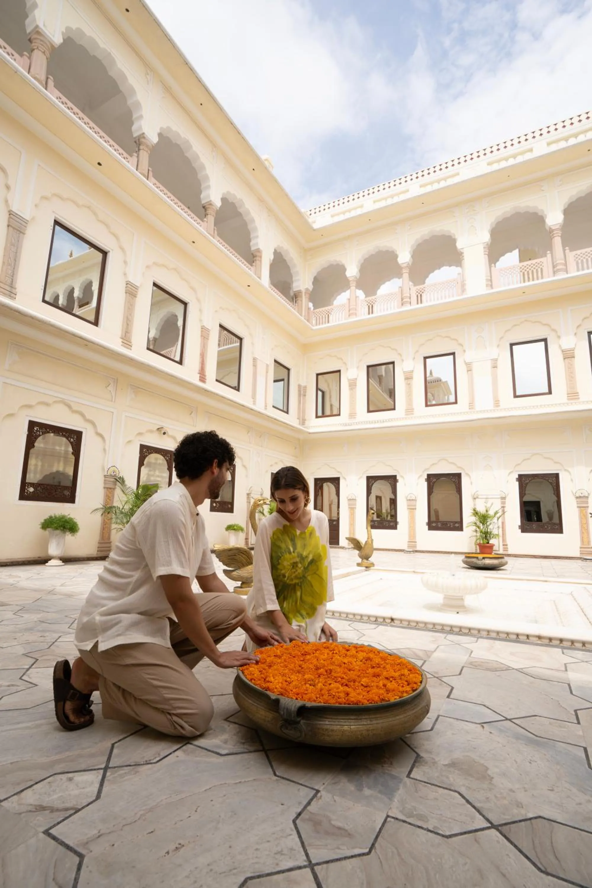 Property building in The Raj Palace (Small Luxury Hotels of the World)