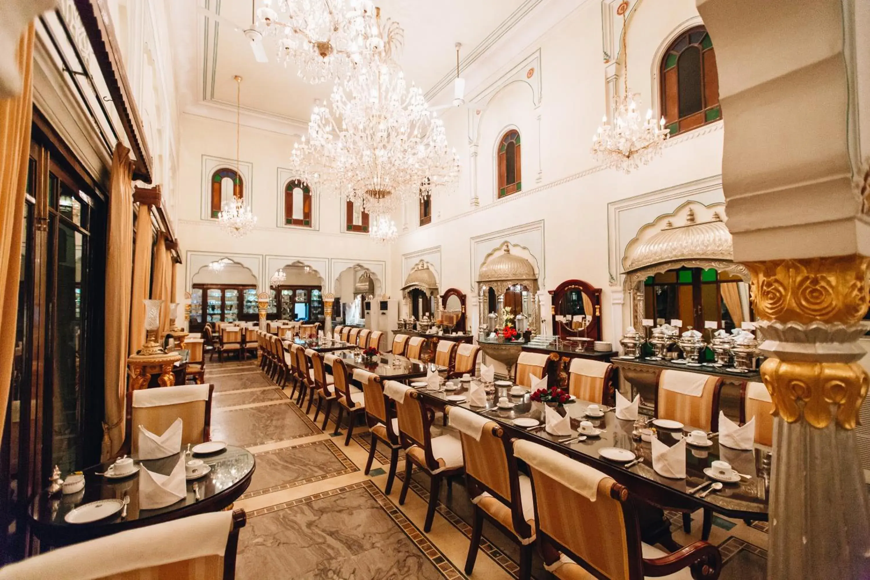 Restaurant/places to eat in The Raj Palace (Small Luxury Hotels of the World) Restaurant/places to eat in The Raj Palace (Small Luxury Hotels of the World)
