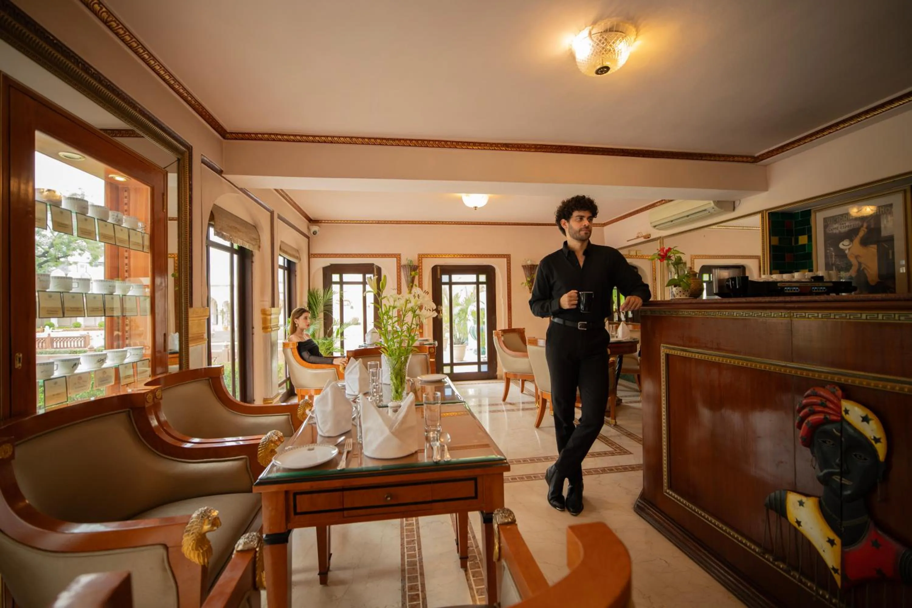 Restaurant/places to eat in The Raj Palace (Small Luxury Hotels of the World)