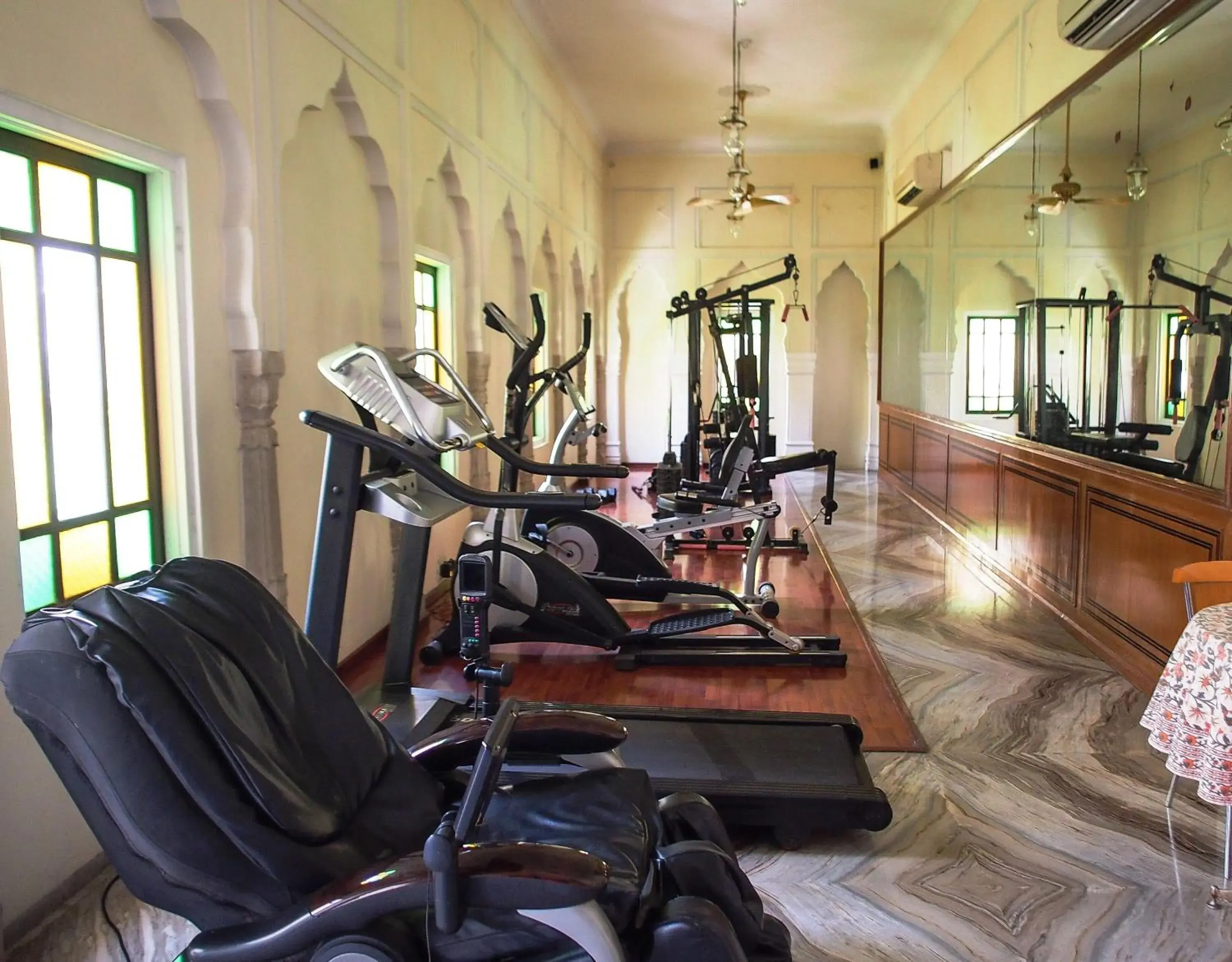 Fitness centre/facilities in The Raj Palace (Small Luxury Hotels of the World) Fitness centre/facilities in The Raj Palace (Small Luxury Hotels of the World)