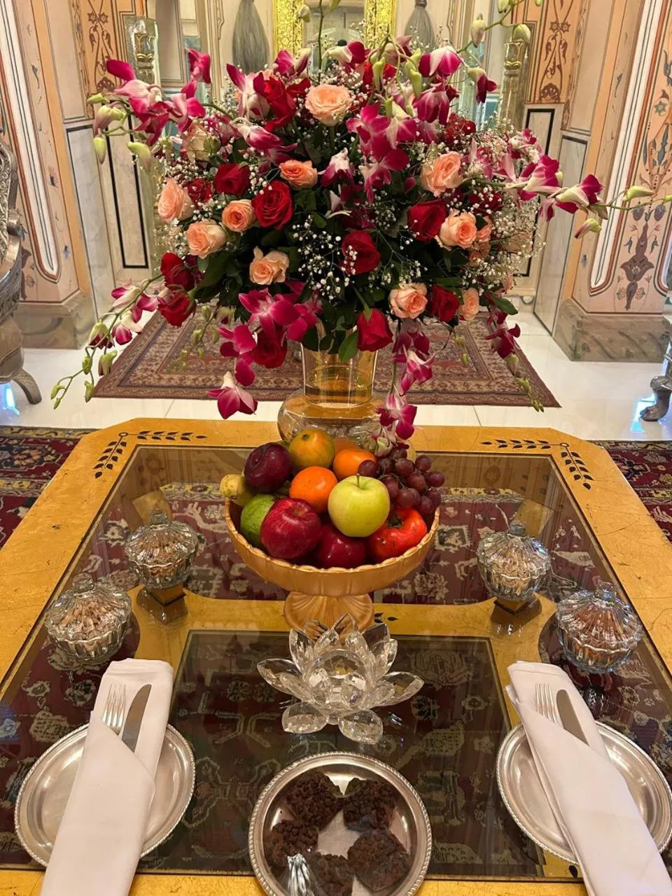 Food and drinks in The Raj Palace (Small Luxury Hotels of the World)