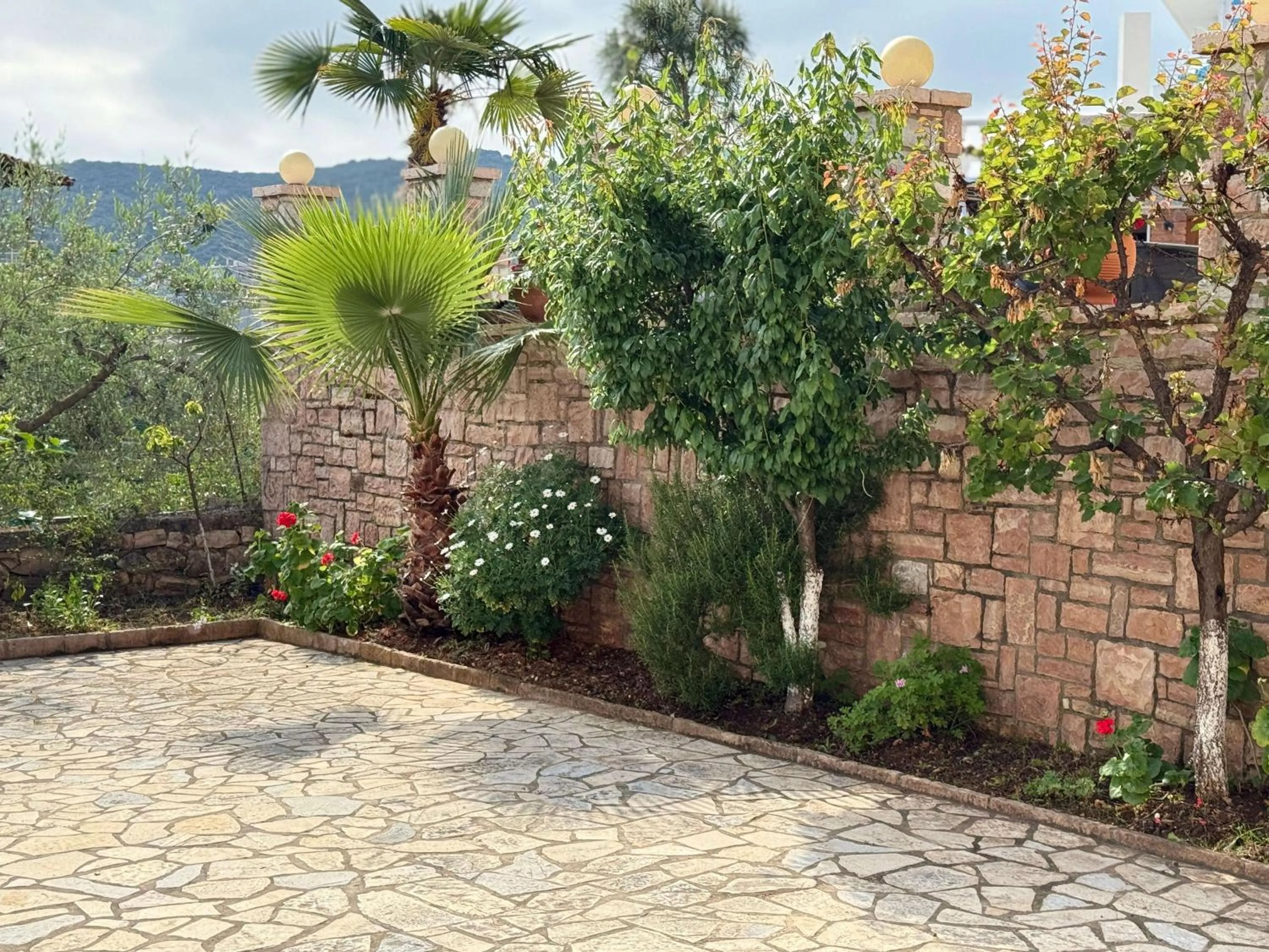 Garden in Vila Bilali
