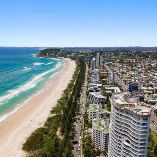 Property building in Burleigh Surf Apartments