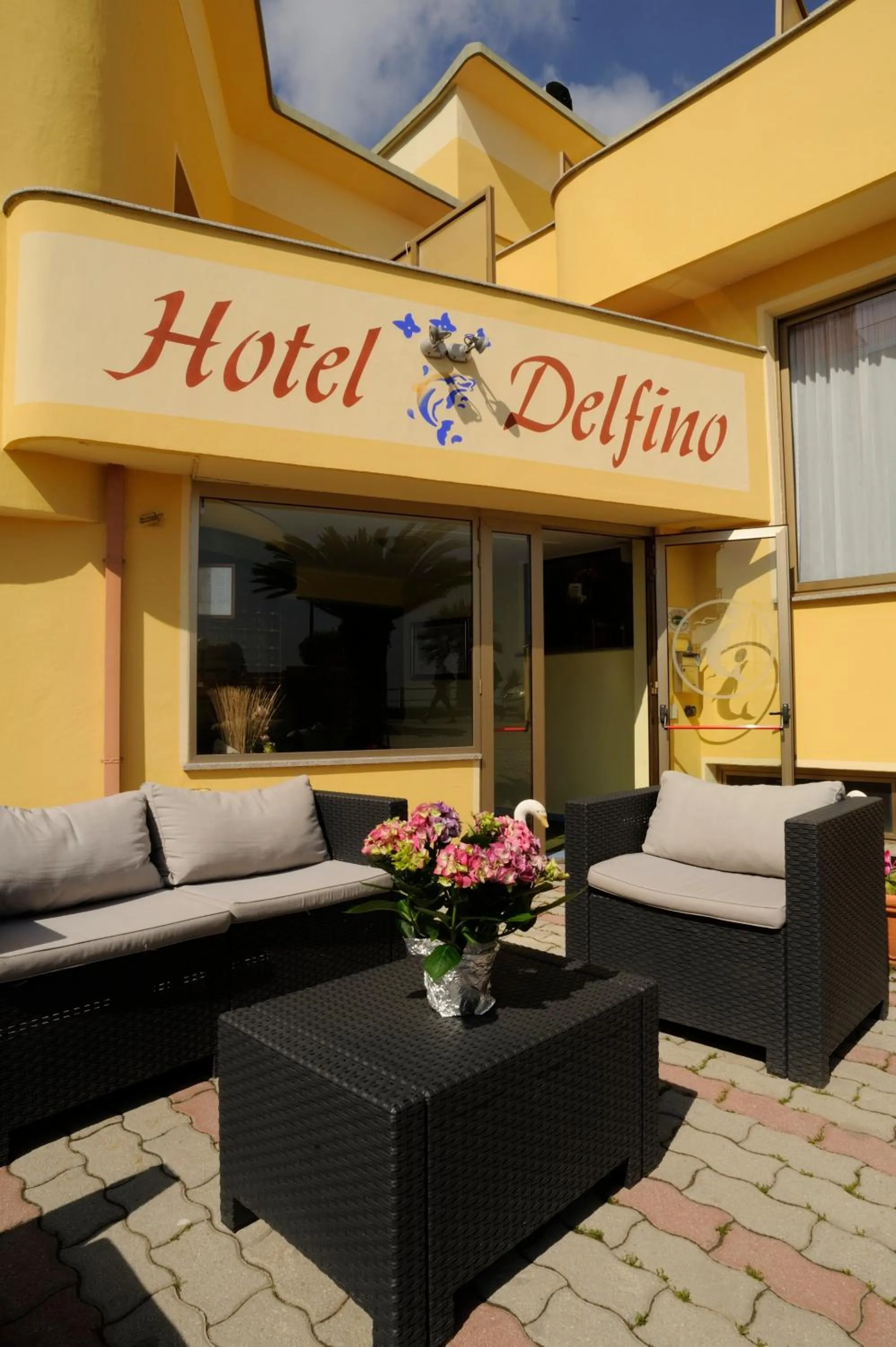 Property building in Hotel Delfino