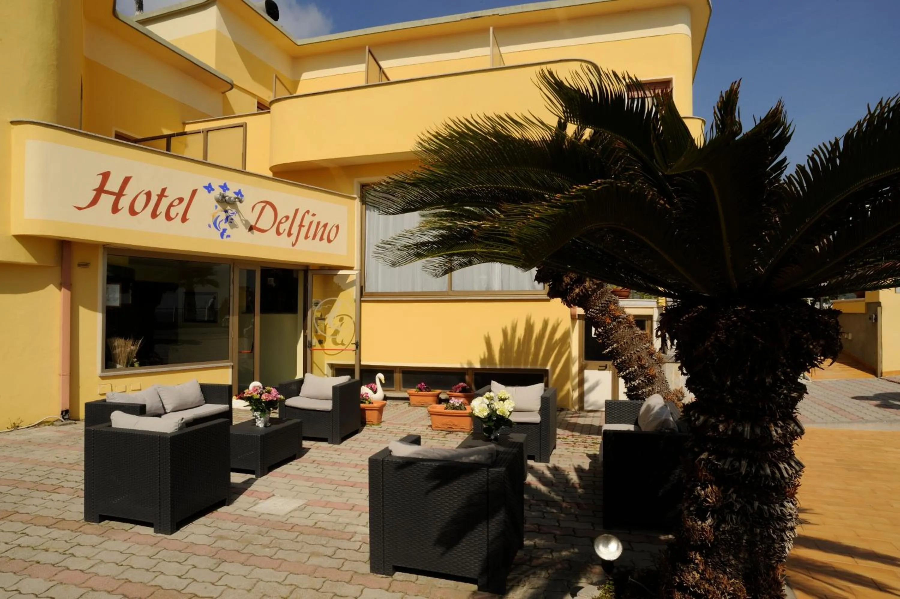 Property building in Hotel Delfino