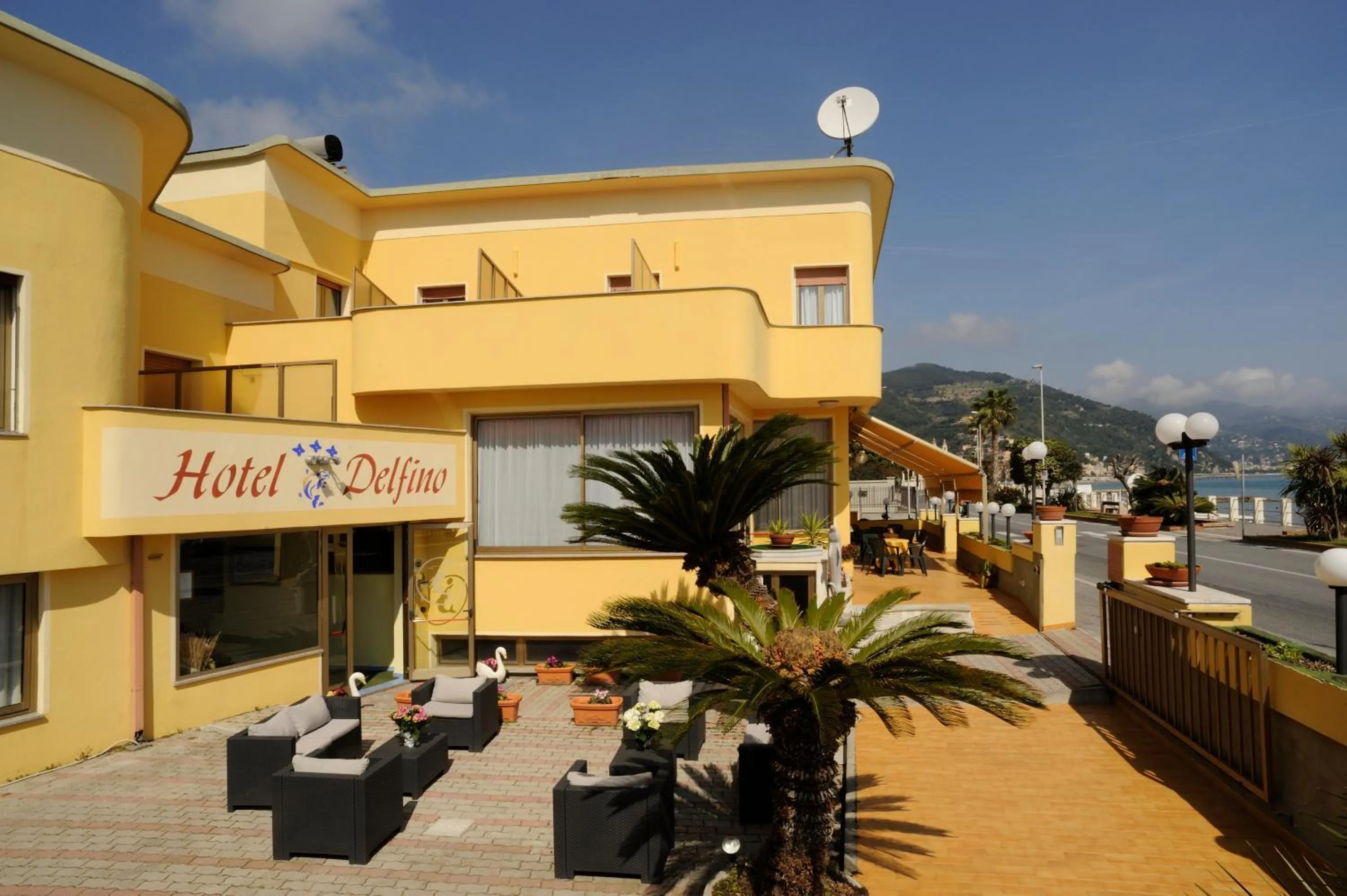 Property building in Hotel Delfino