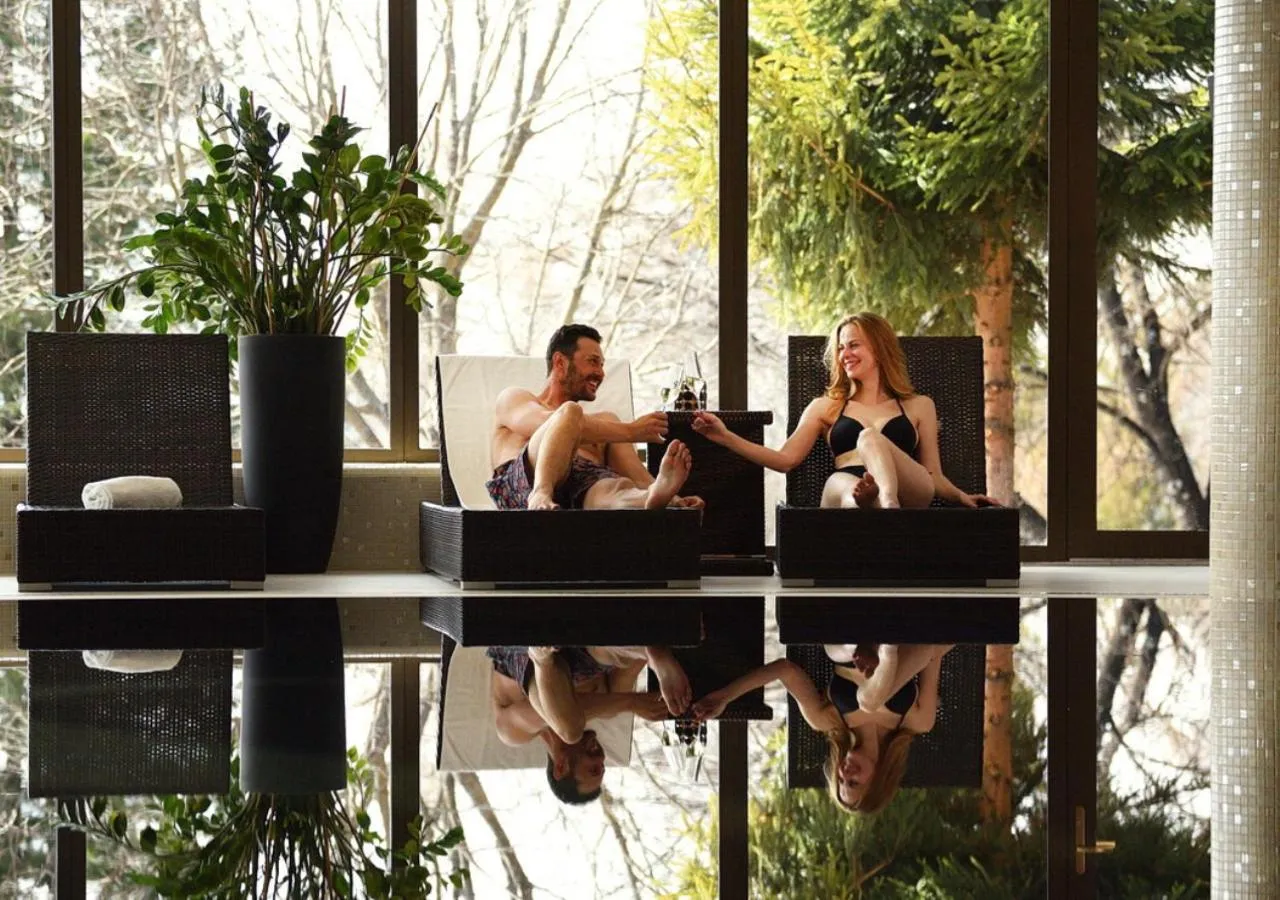 Spa and wellness centre/facilities in Grand hotel Starý Smokovec