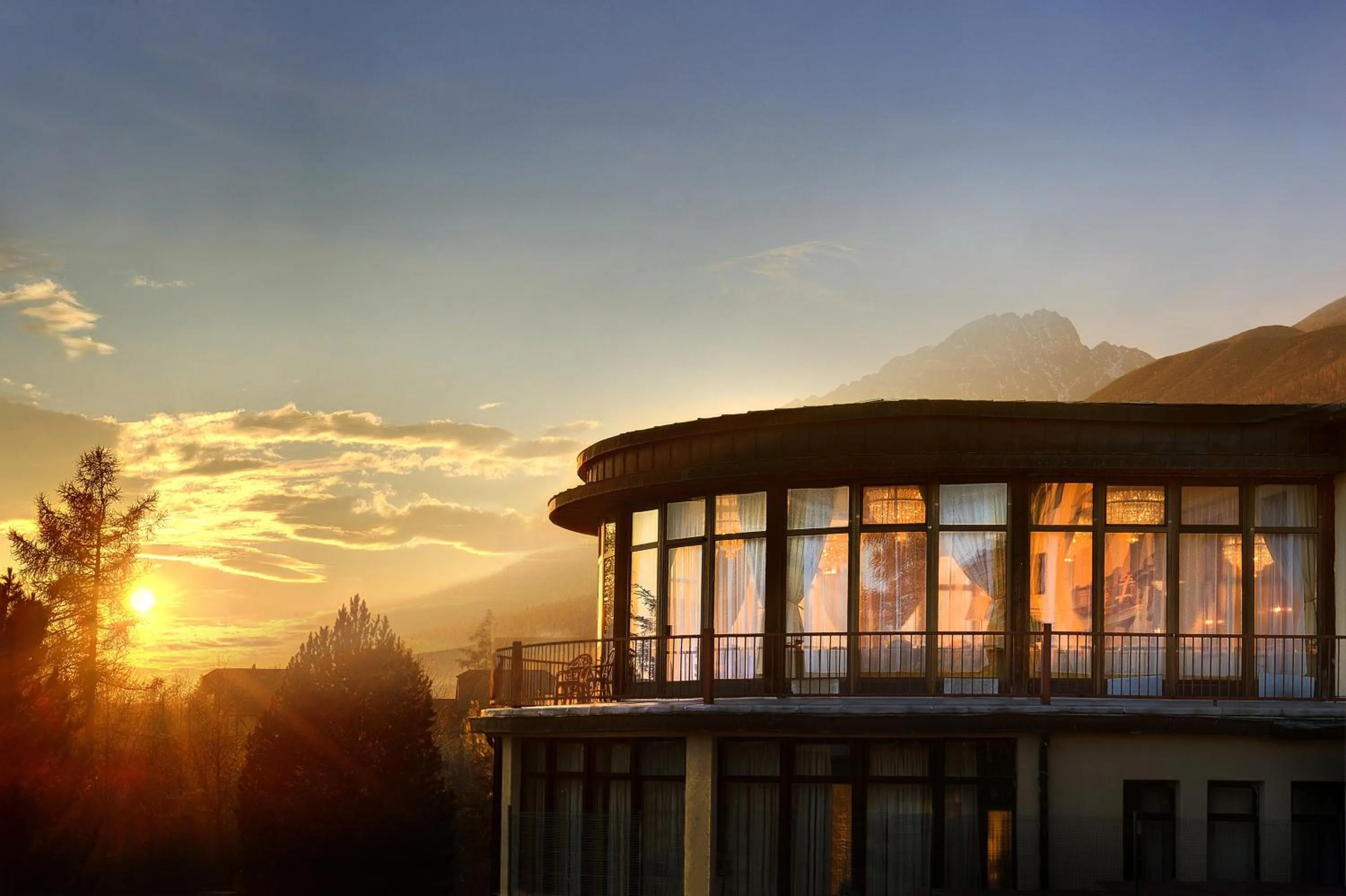 Property building in Grand hotel Starý Smokovec