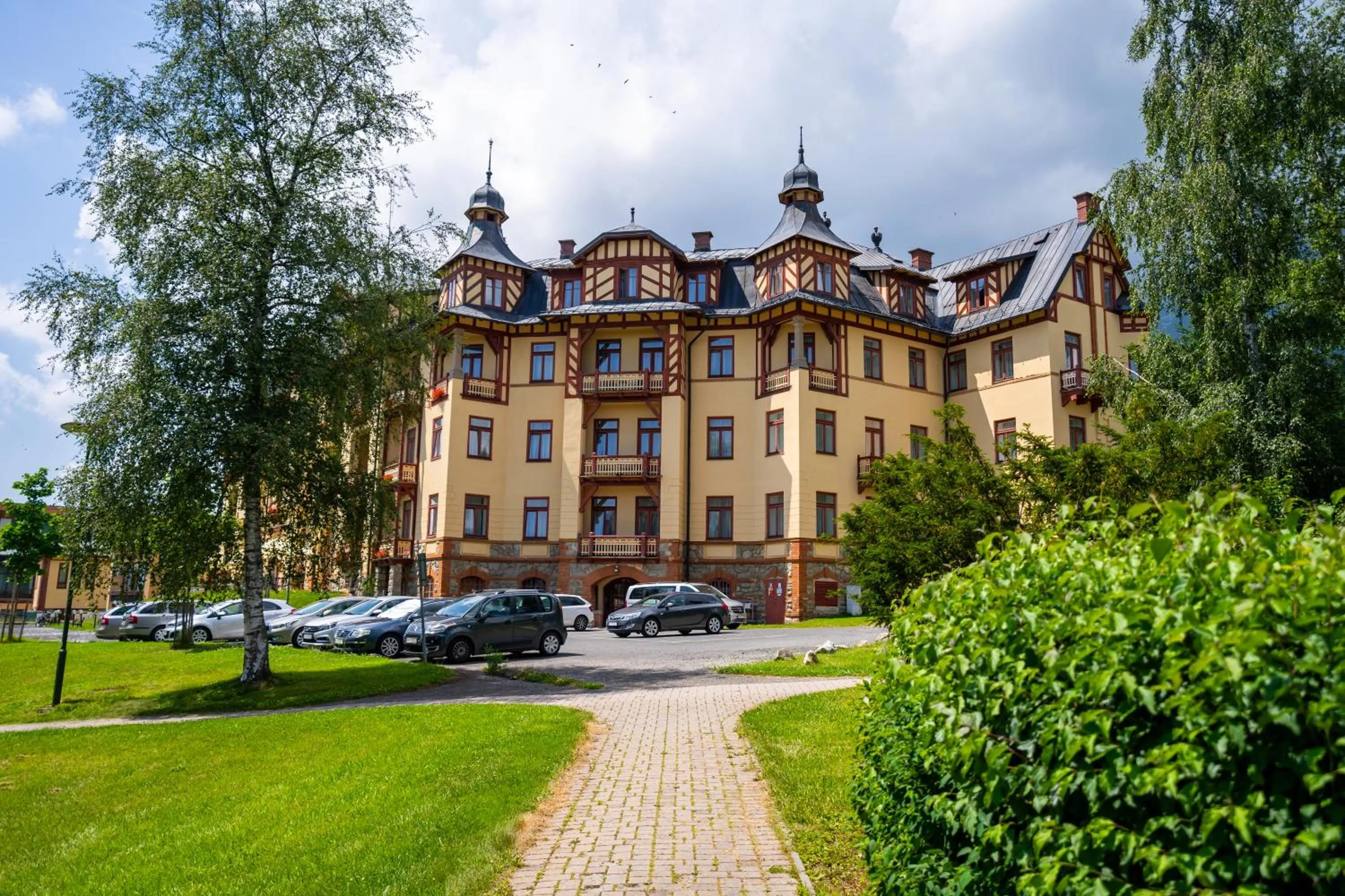 Property building in Grand hotel Starý Smokovec