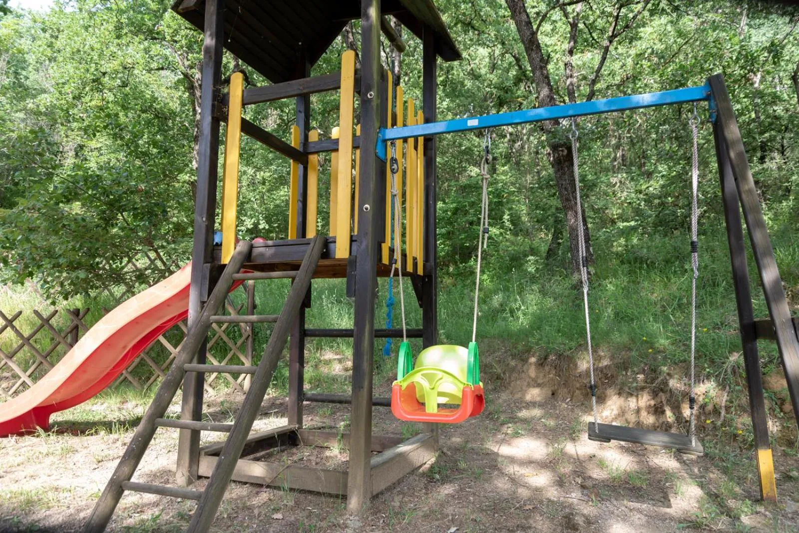 Children play ground in Le Terre Di Isa