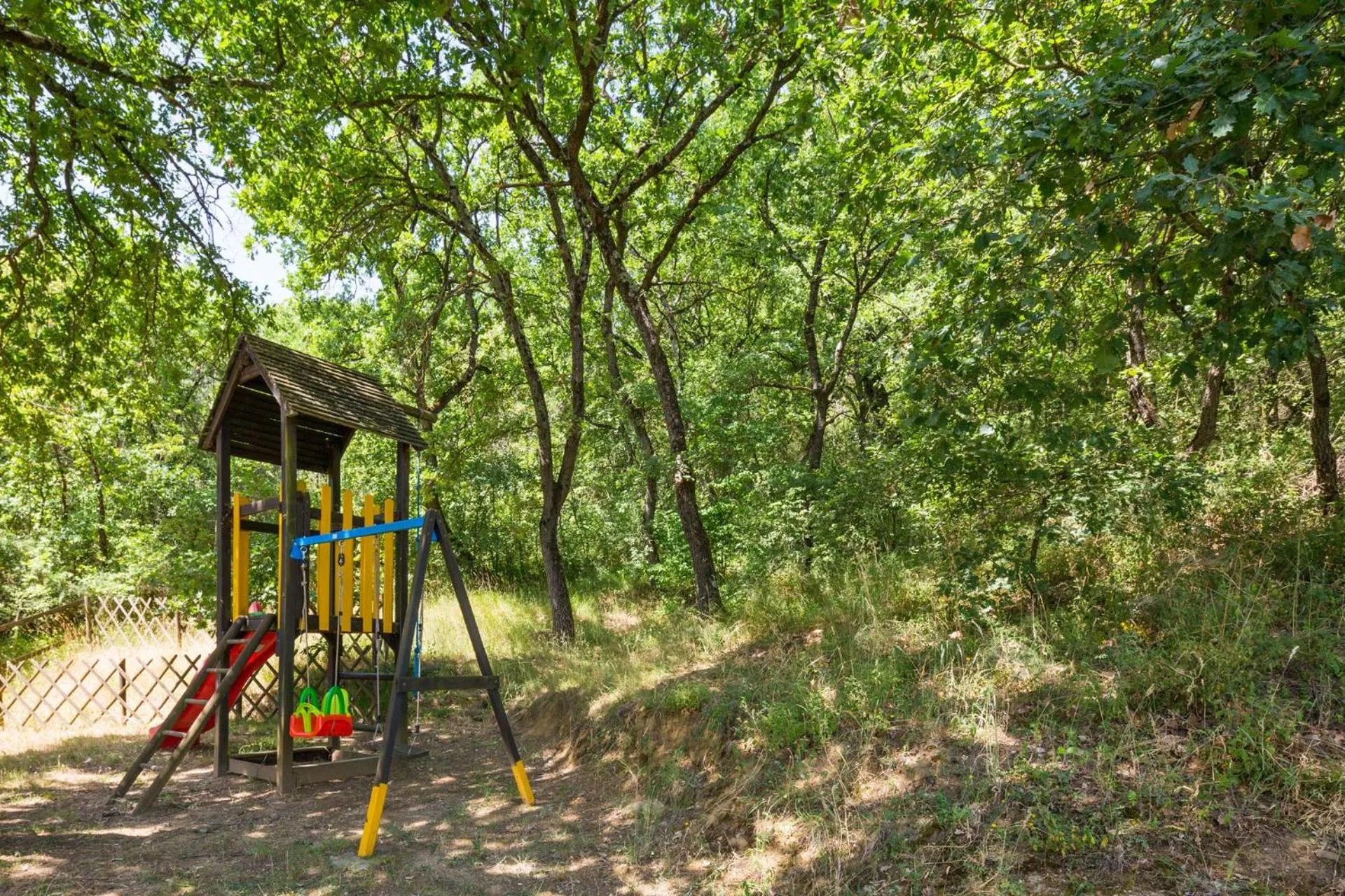 Children play ground in Le Terre Di Isa