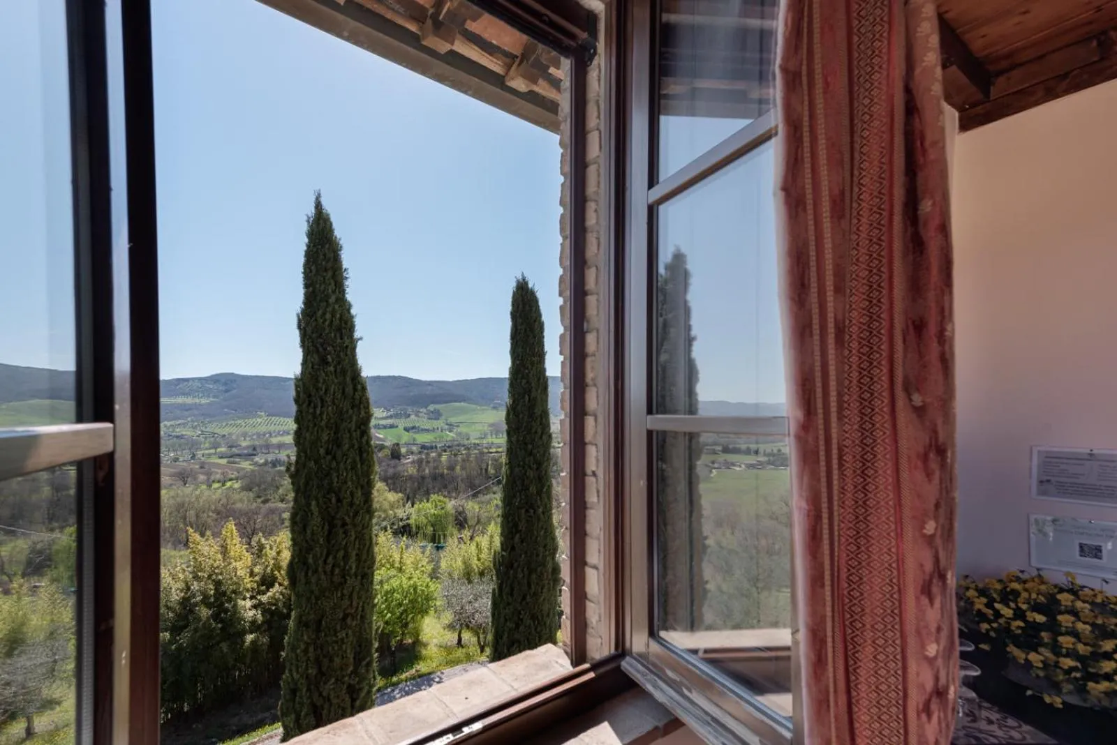 Garden view in Le Terre Di Isa