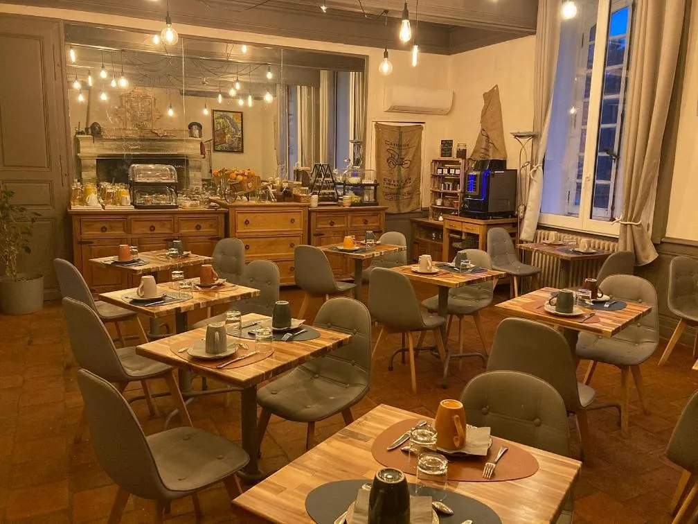 Buffet breakfast in Logis Domaine de Peyrolade